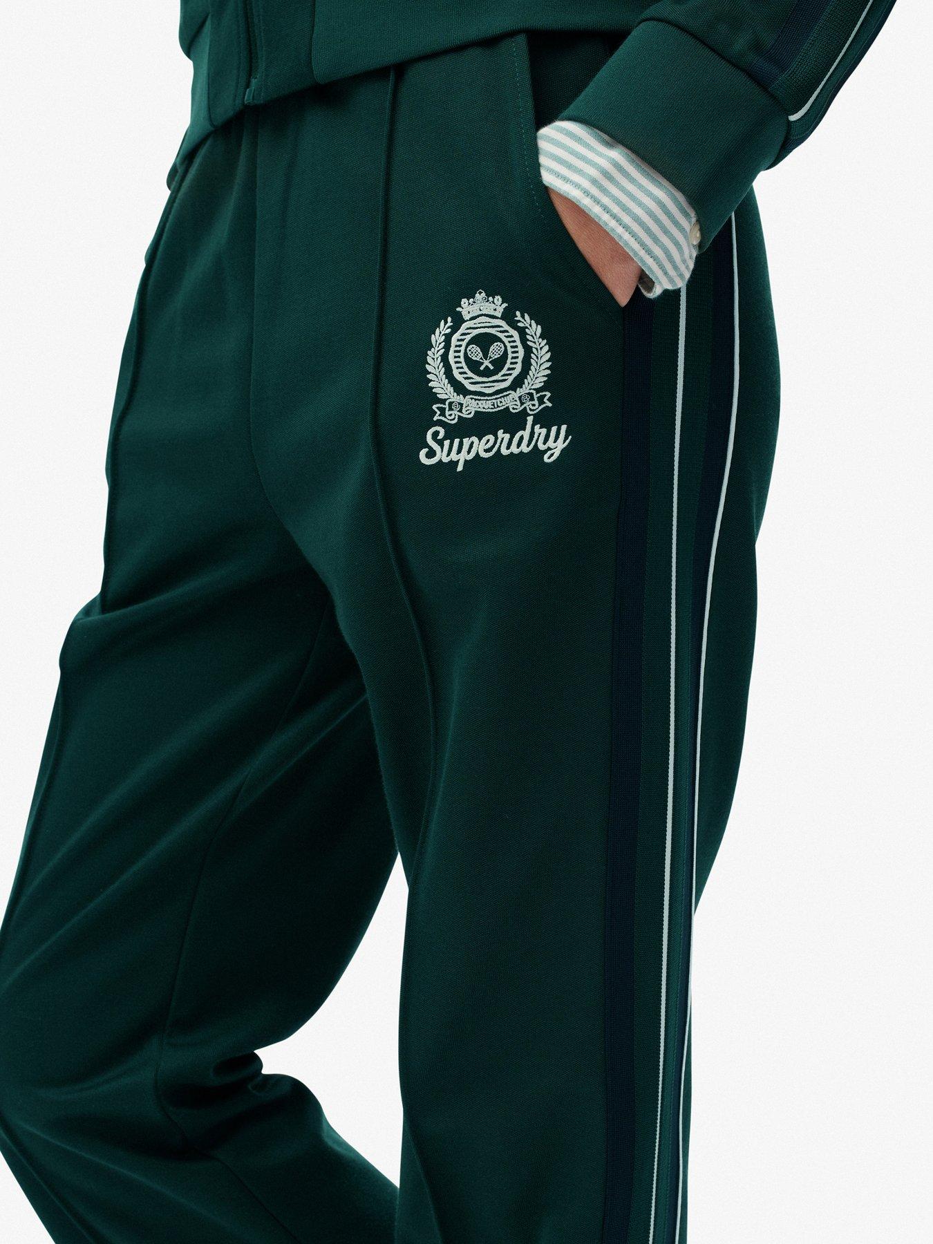  image of superdry-country-club-track-pant-enamel-green