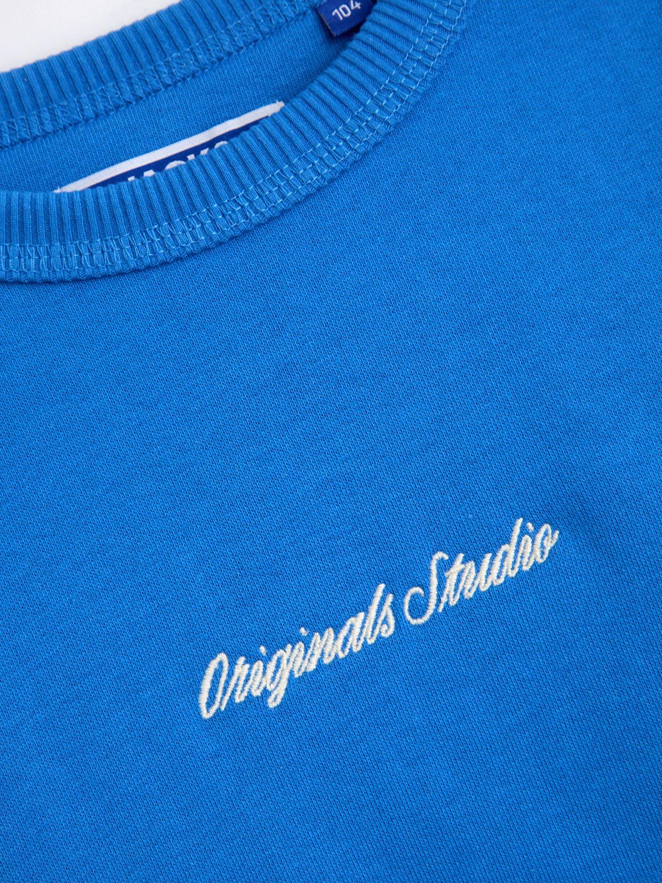Image 3 of 4 of Jack & Jones Mini Younger Boys Originals Studio Co-Ord Sweat - Marina