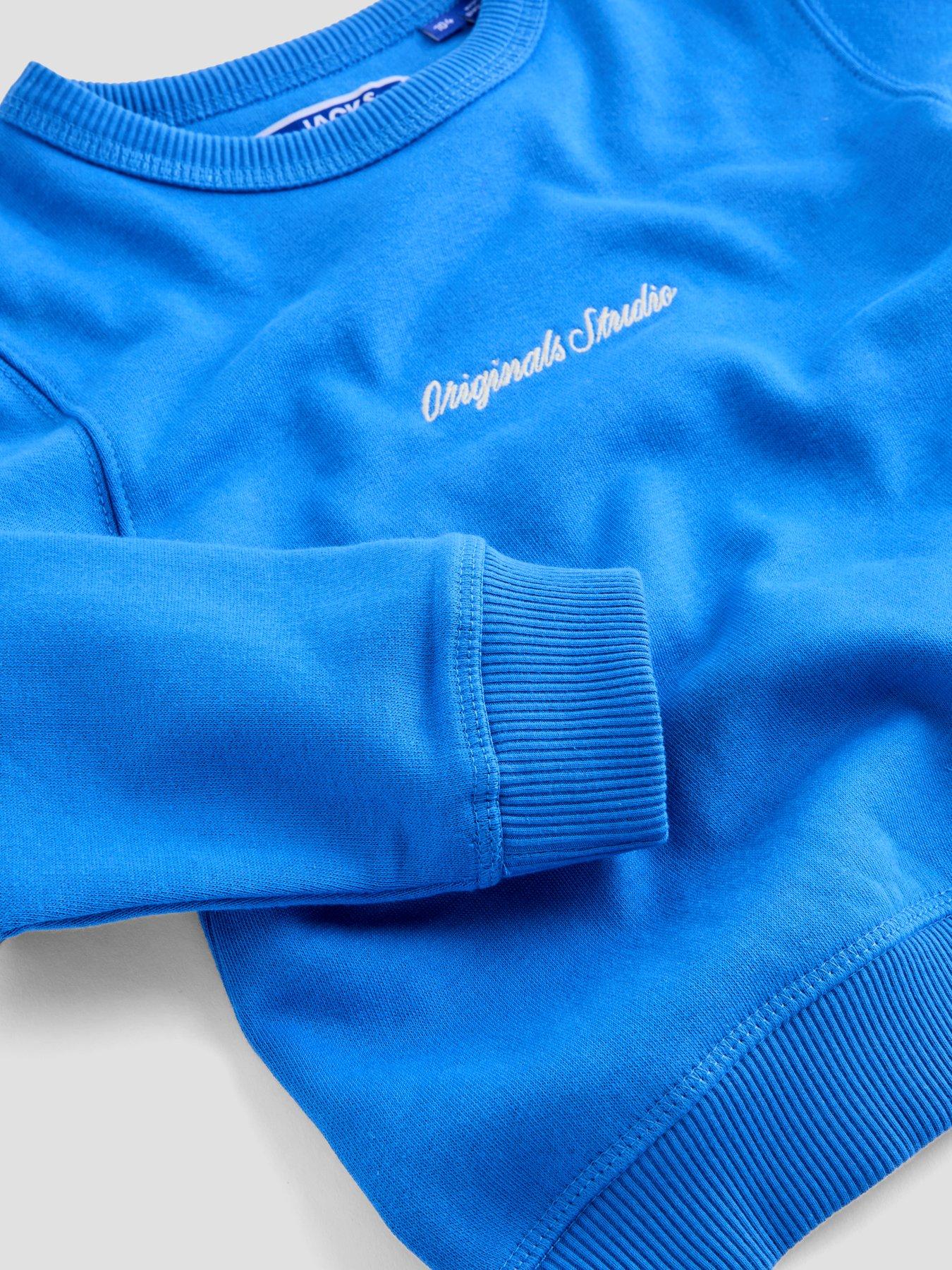Image 4 of 4 of Jack & Jones Mini Younger Boys Originals Studio Co-Ord Sweat - Marina