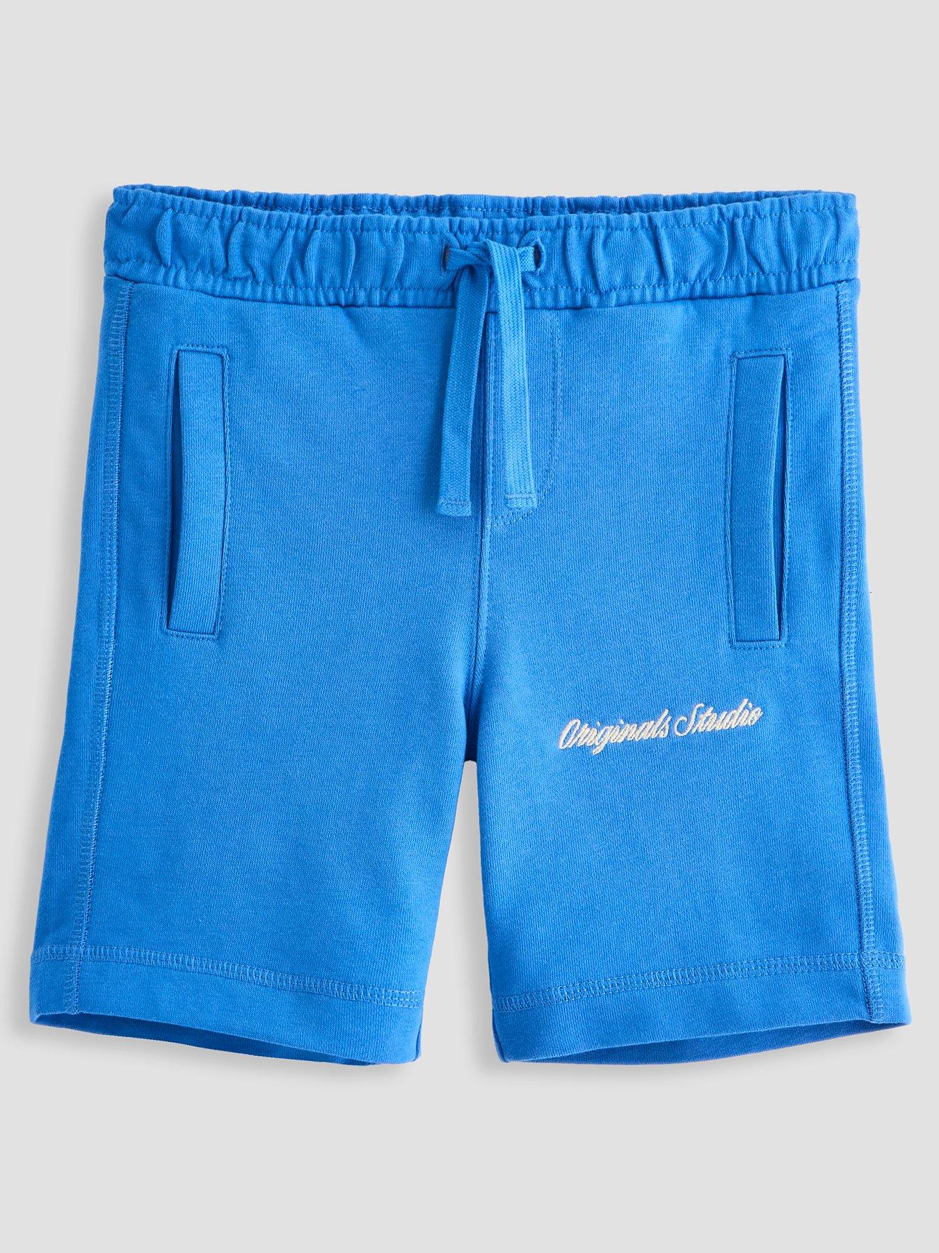 Jack & Jones Mini Younger Boys Originals Studio Co-Ord Sweat Shorts - Marina