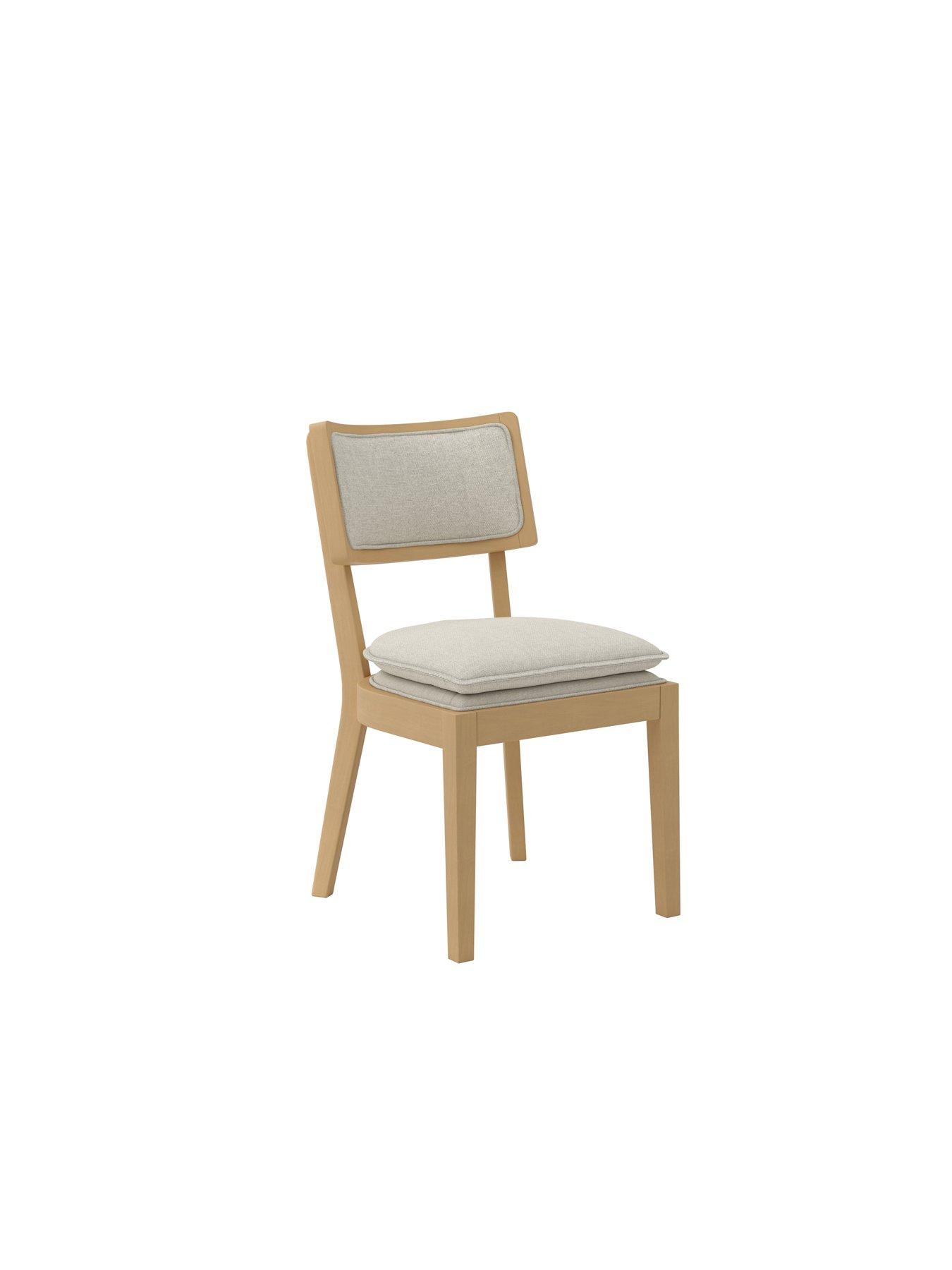 Image 3 of 6 of LPD Furniture MAGGIE FROST / UMBER DINING CHAIR