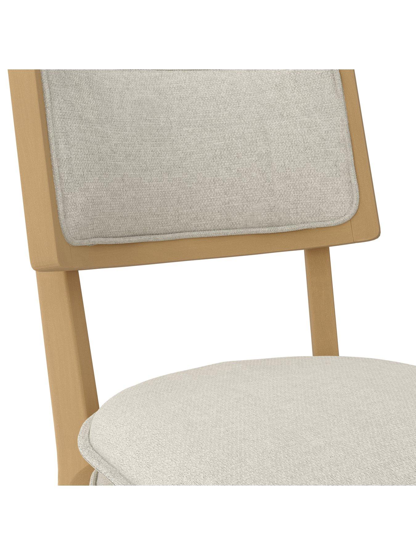 Image 6 of 6 of LPD Furniture MAGGIE FROST / UMBER DINING CHAIR
