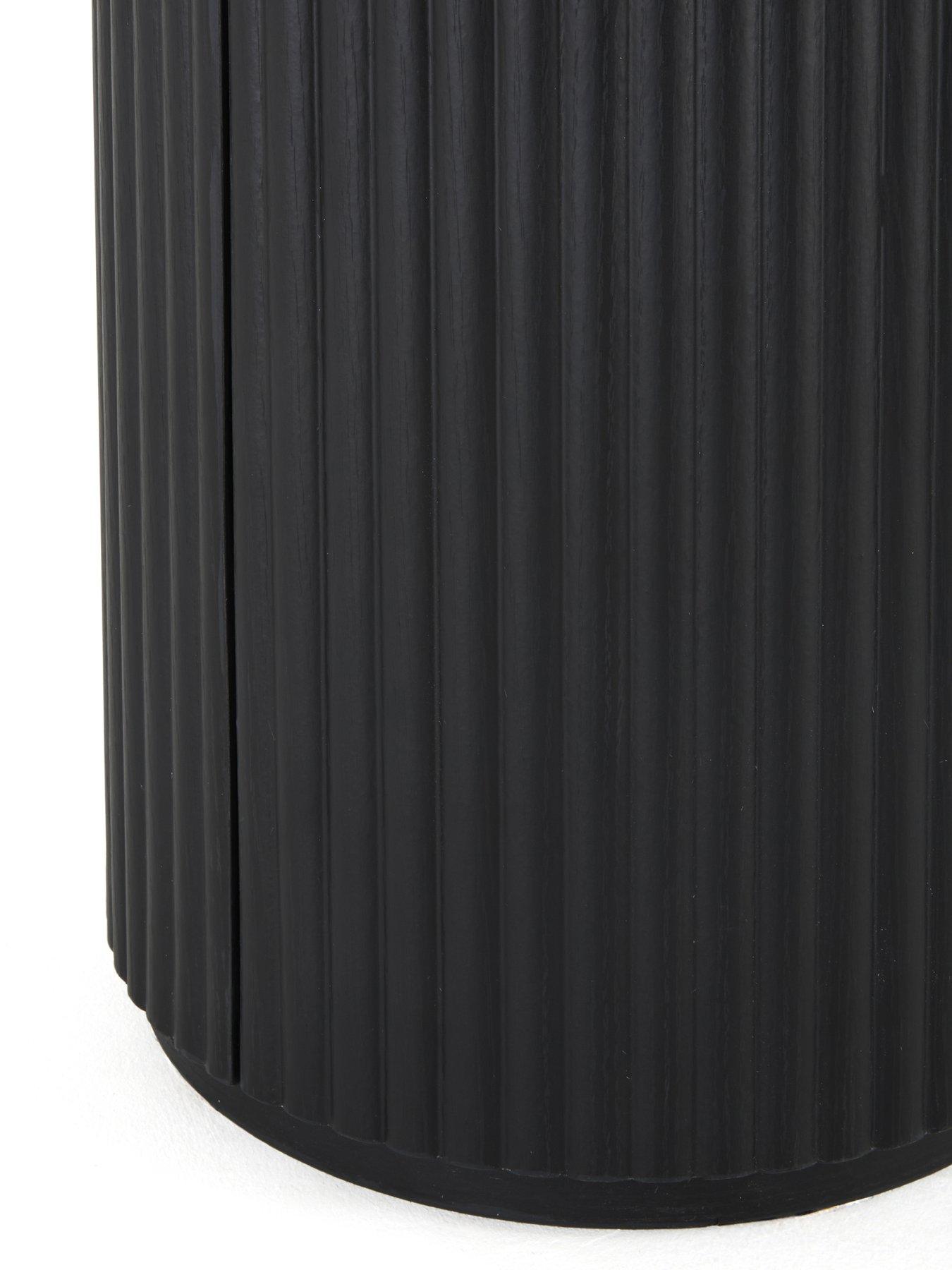 Image 4 of 5 of The Very Collection Carina Full Side Table - Black