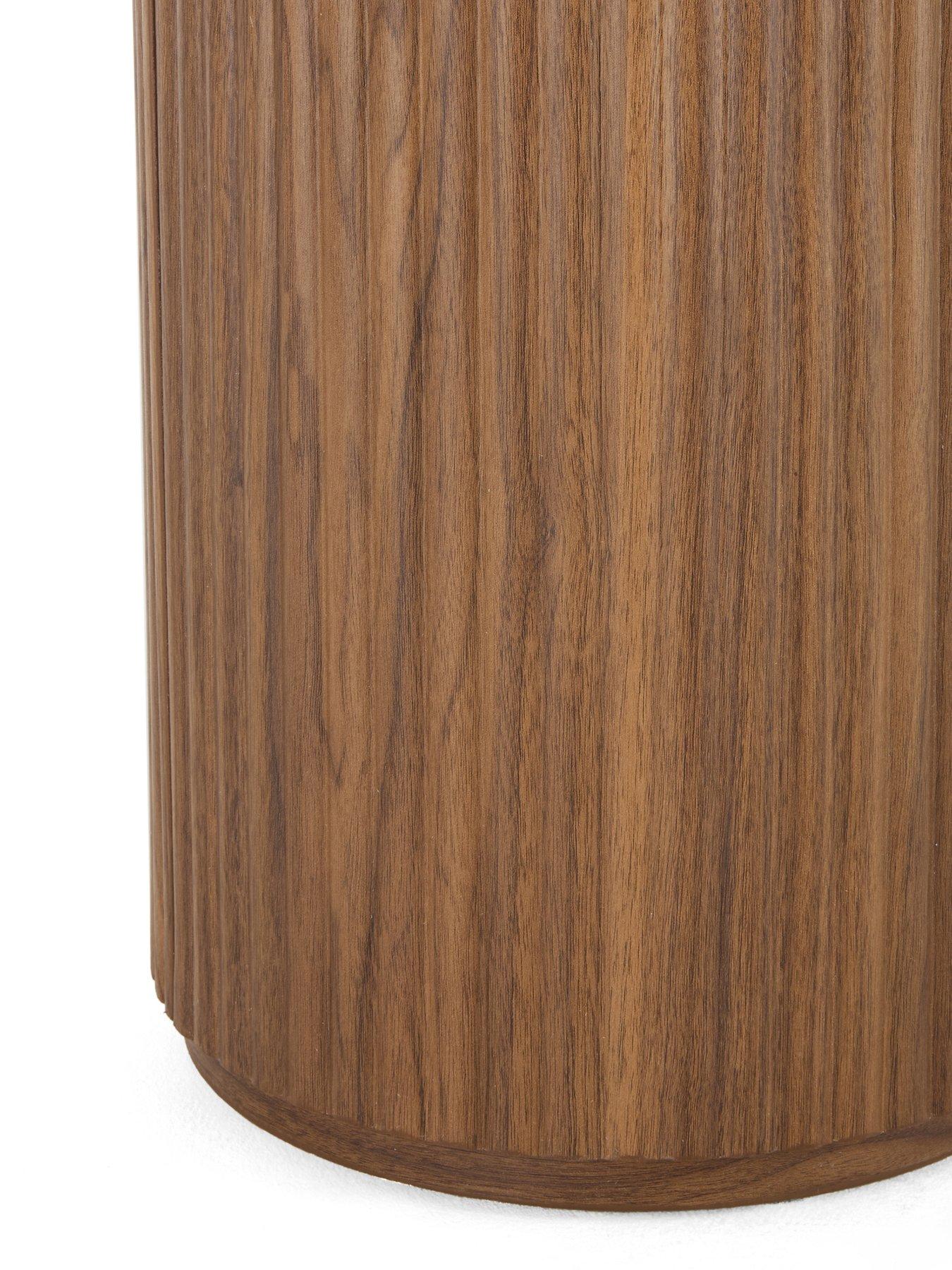  image of the-very-collection-carina-full-side-table-mid-oak