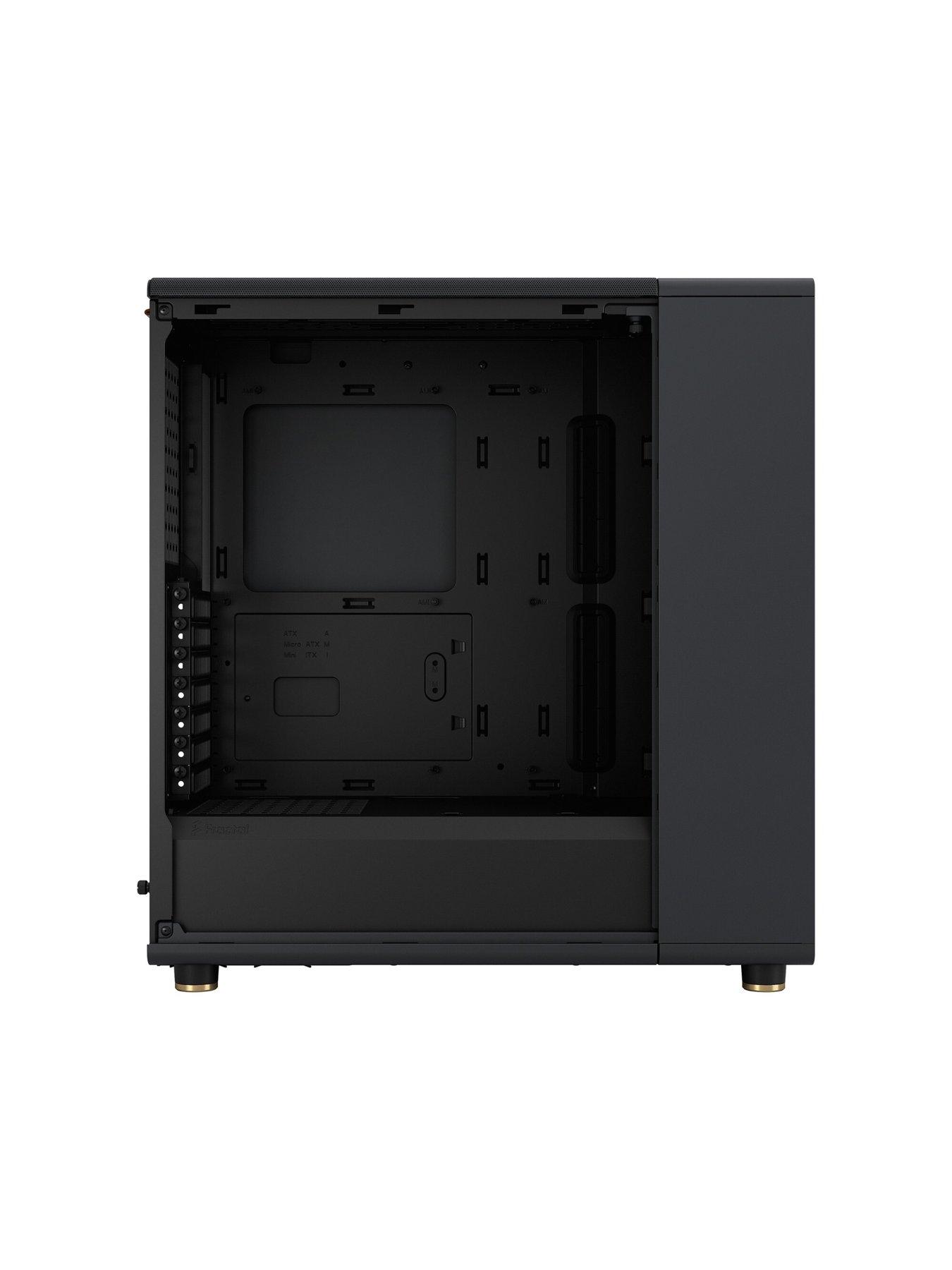 stillFront image of fractal-north-charcoal-black-tg-dark-pc-case