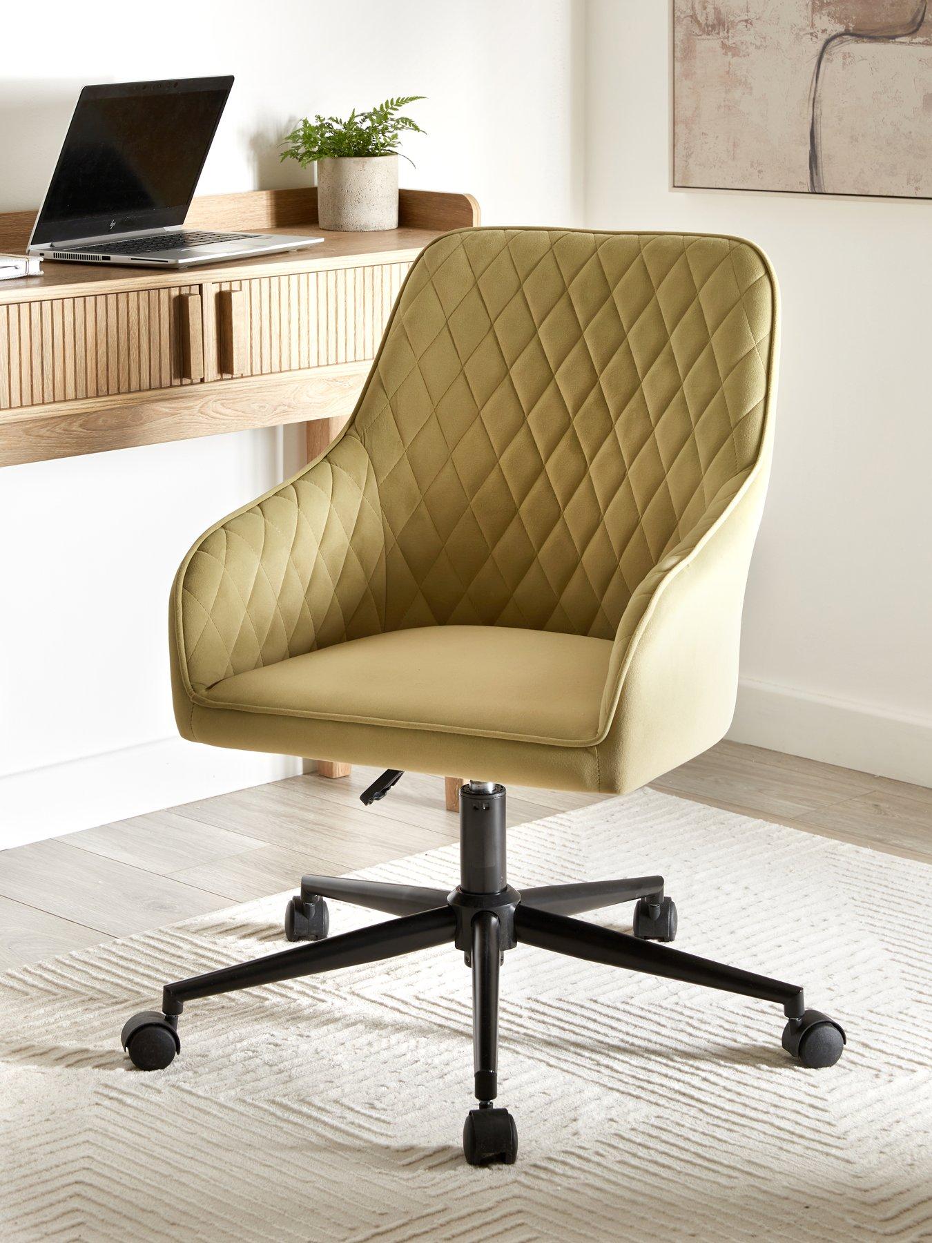 The Very Collection Diamond Office Chair - Green/Black - FSC® Certified