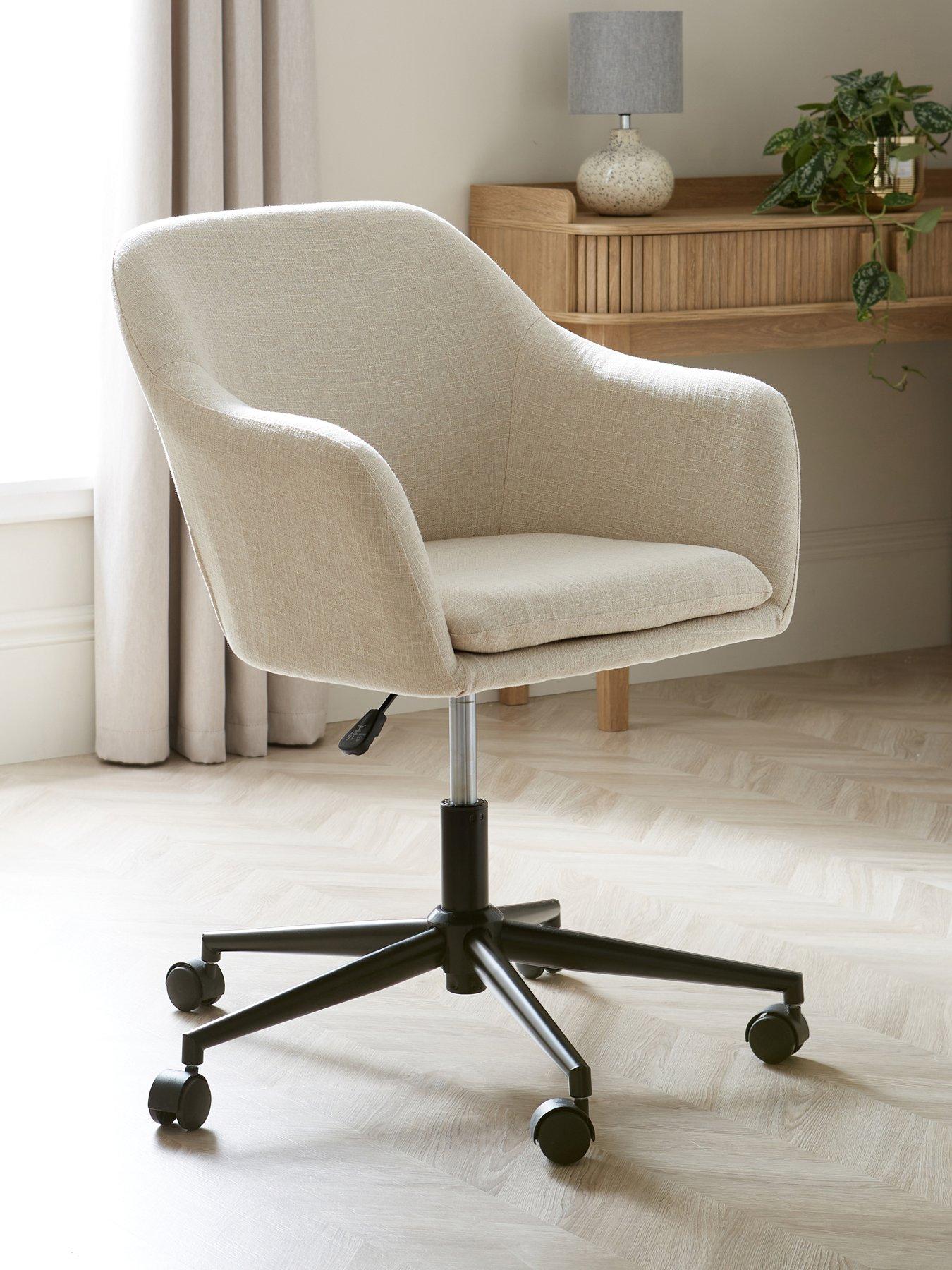Image 1 of 7 of The Very Collection Sofia Office Chair - Beige - FSC&reg; Certified