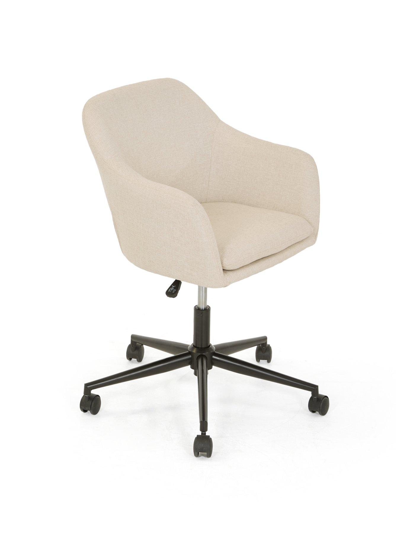Image 3 of 7 of The Very Collection Sofia Office Chair - Beige - FSC&reg; Certified