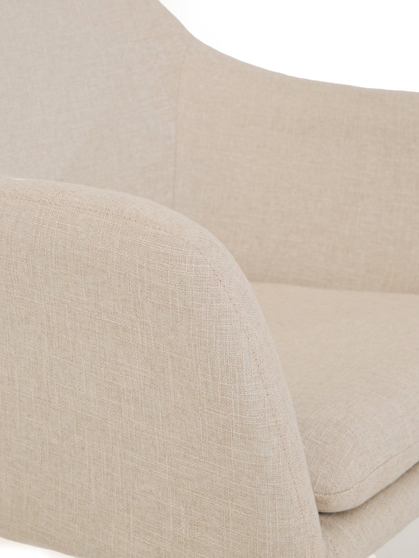 Image 5 of 7 of The Very Collection Sofia Office Chair - Beige - FSC&reg; Certified
