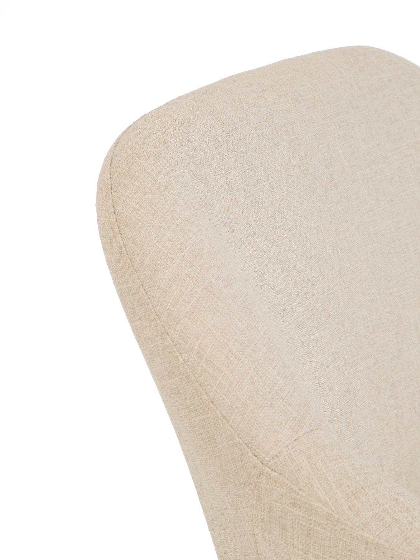 Image 6 of 7 of The Very Collection Sofia Office Chair - Beige - FSC&reg; Certified