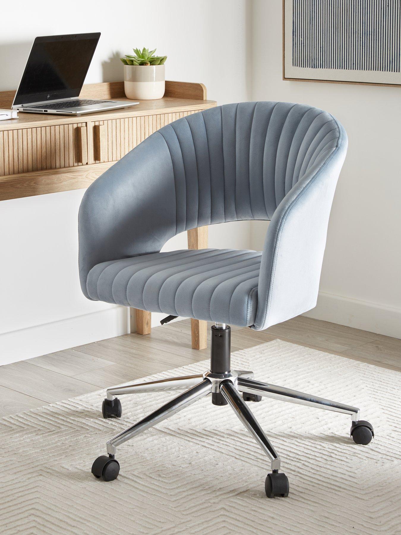 The Very Collection Solar Office Chair - Dusty Blue - FSC® Certified