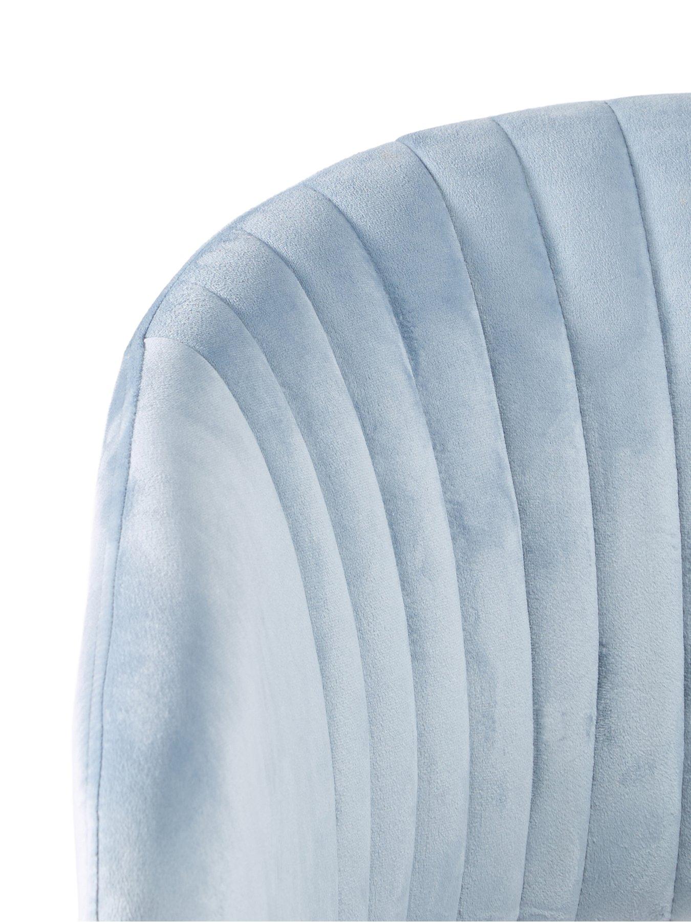 Image 5 of 7 of The Very Collection Solar Office Chair - Dusty Blue - FSC&reg; Certified