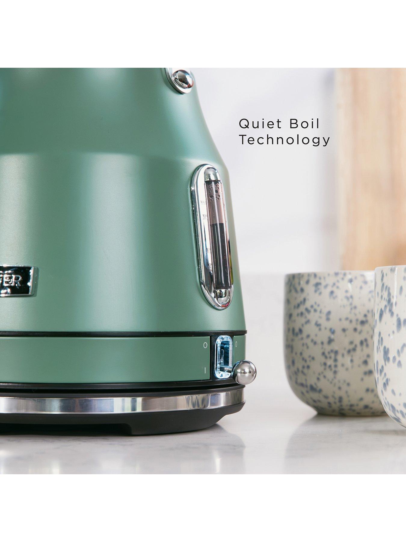  image of russell-hobbs-rangemaster-rmcldk301mg-classic-kettle-in-matt-mineral-green