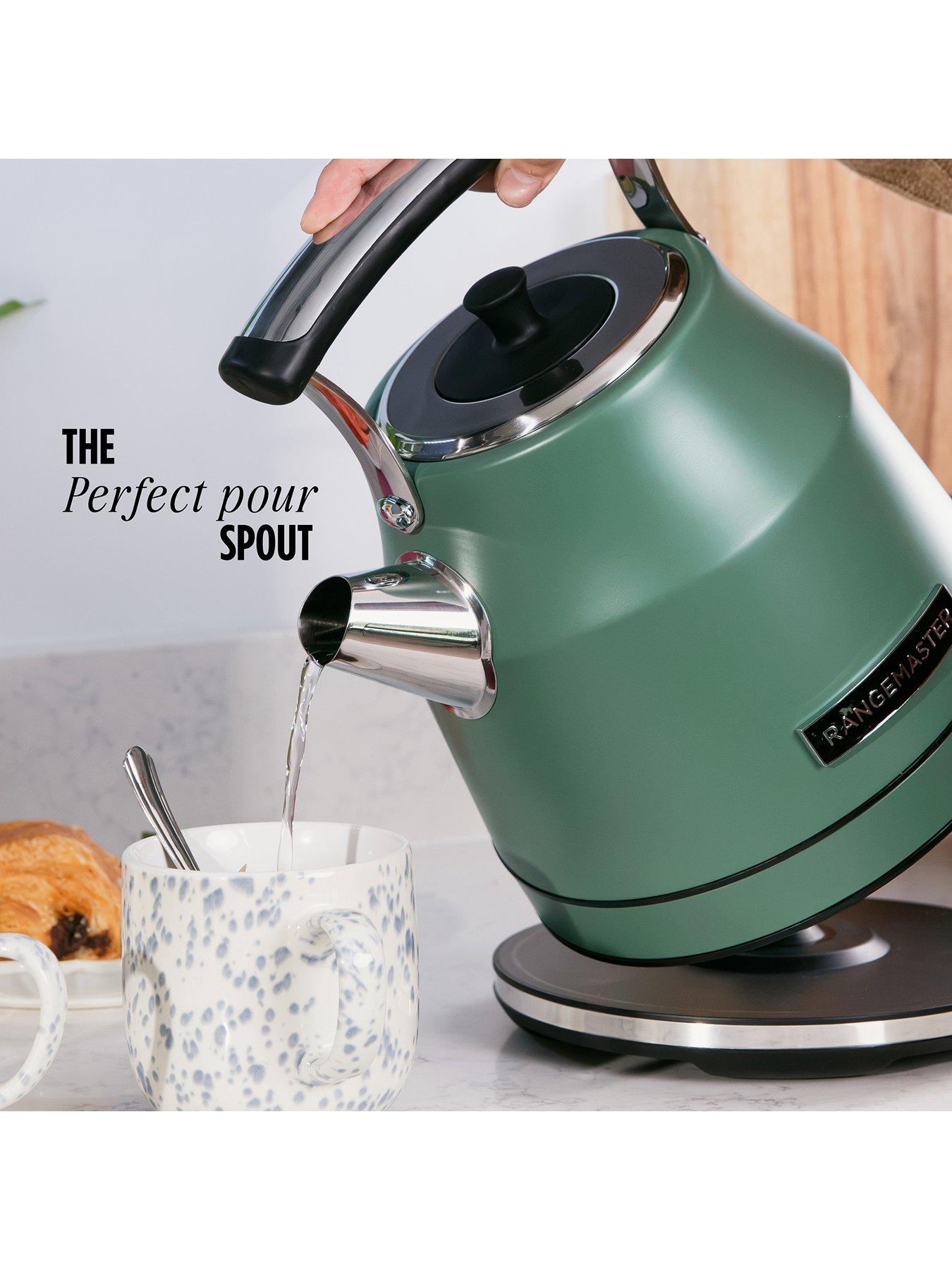  image of russell-hobbs-rangemaster-rmcldk301mg-classic-kettle-in-matt-mineral-green