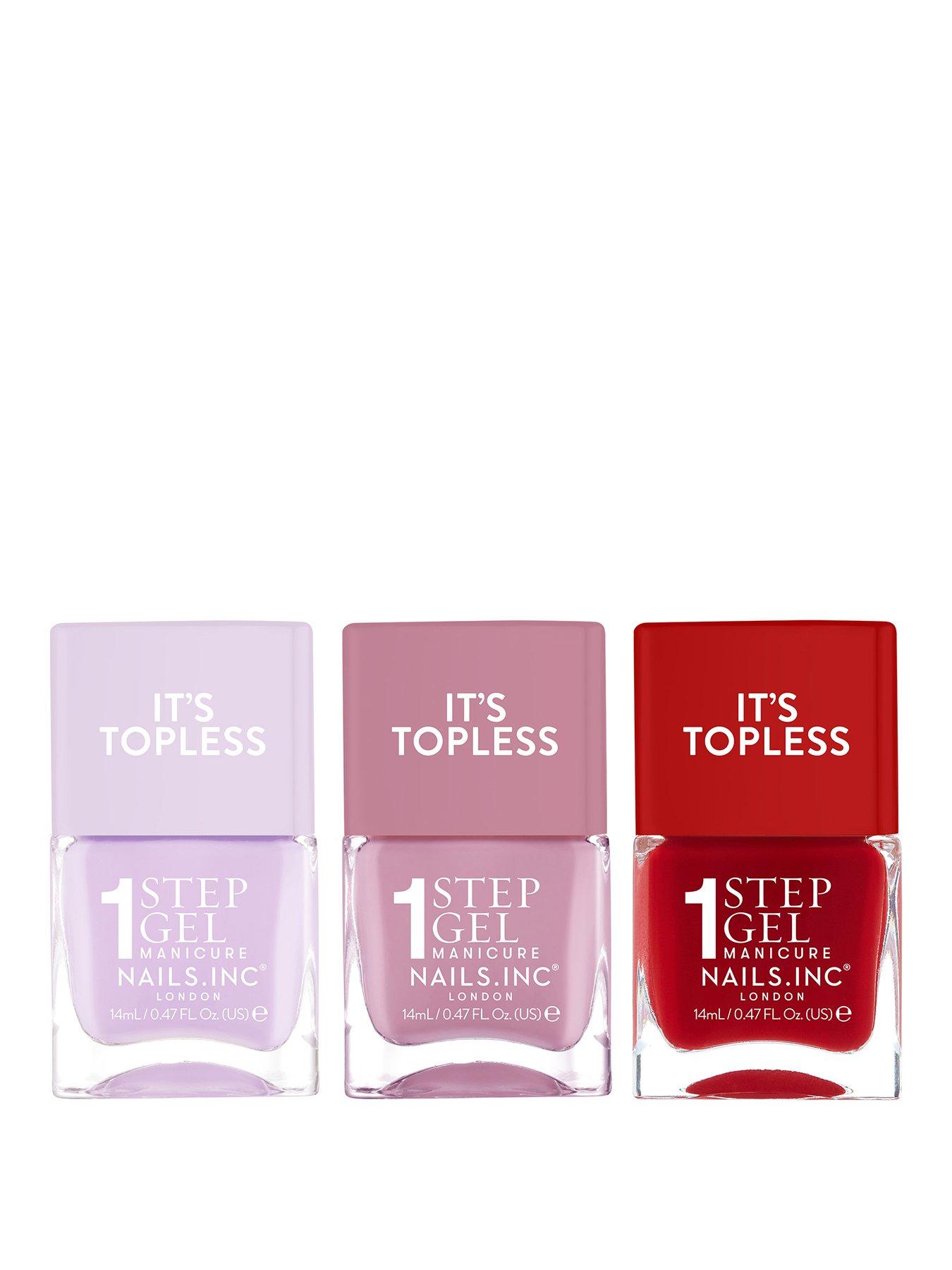 Image 1 of 7 of Nails Inc It's Topless Everyday Icons Trio (Value &pound;27)
