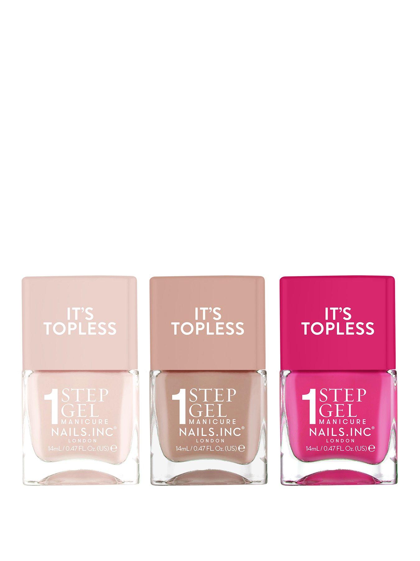 Image 1 of 7 of Nails Inc It's Topless The Essential Classics Trio (Value &pound;27)