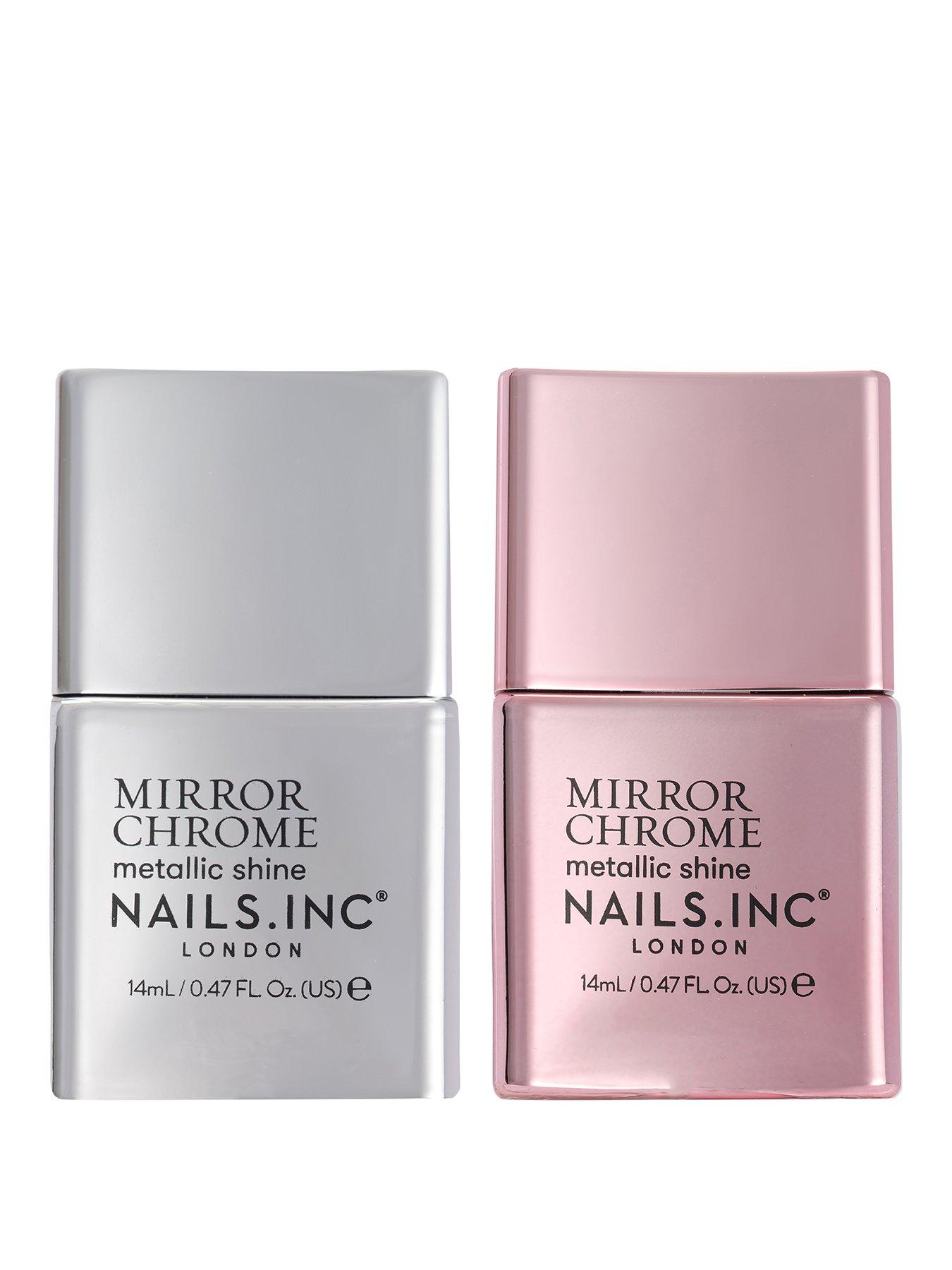 Image 1 of 5 of Nails Inc Mirror Chrome Duo (Value &pound;22)
