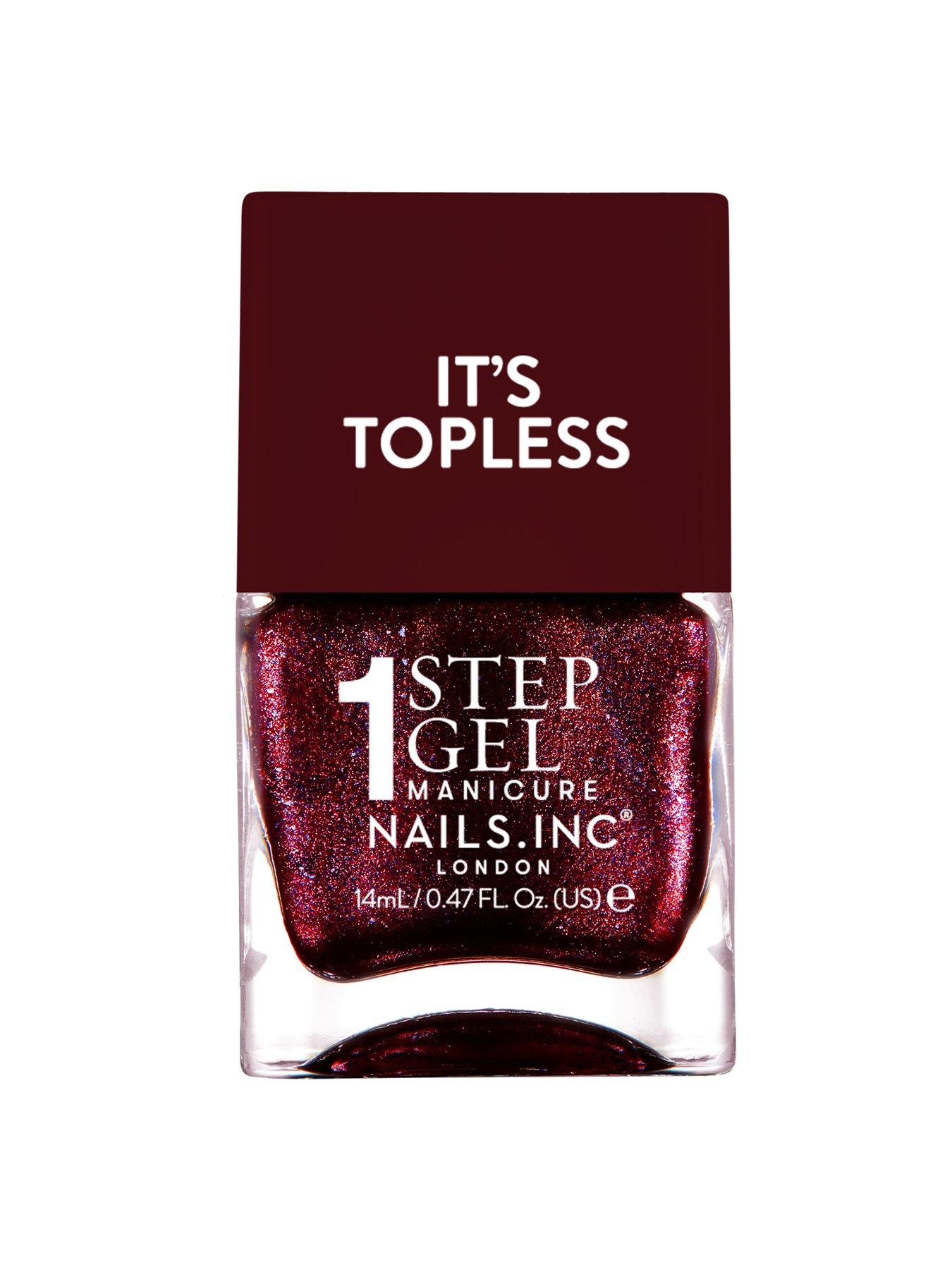 Image 2 of 8 of Nails Inc Cherry Noir Nail Polish Duo&nbsp;(Value &pound;18)