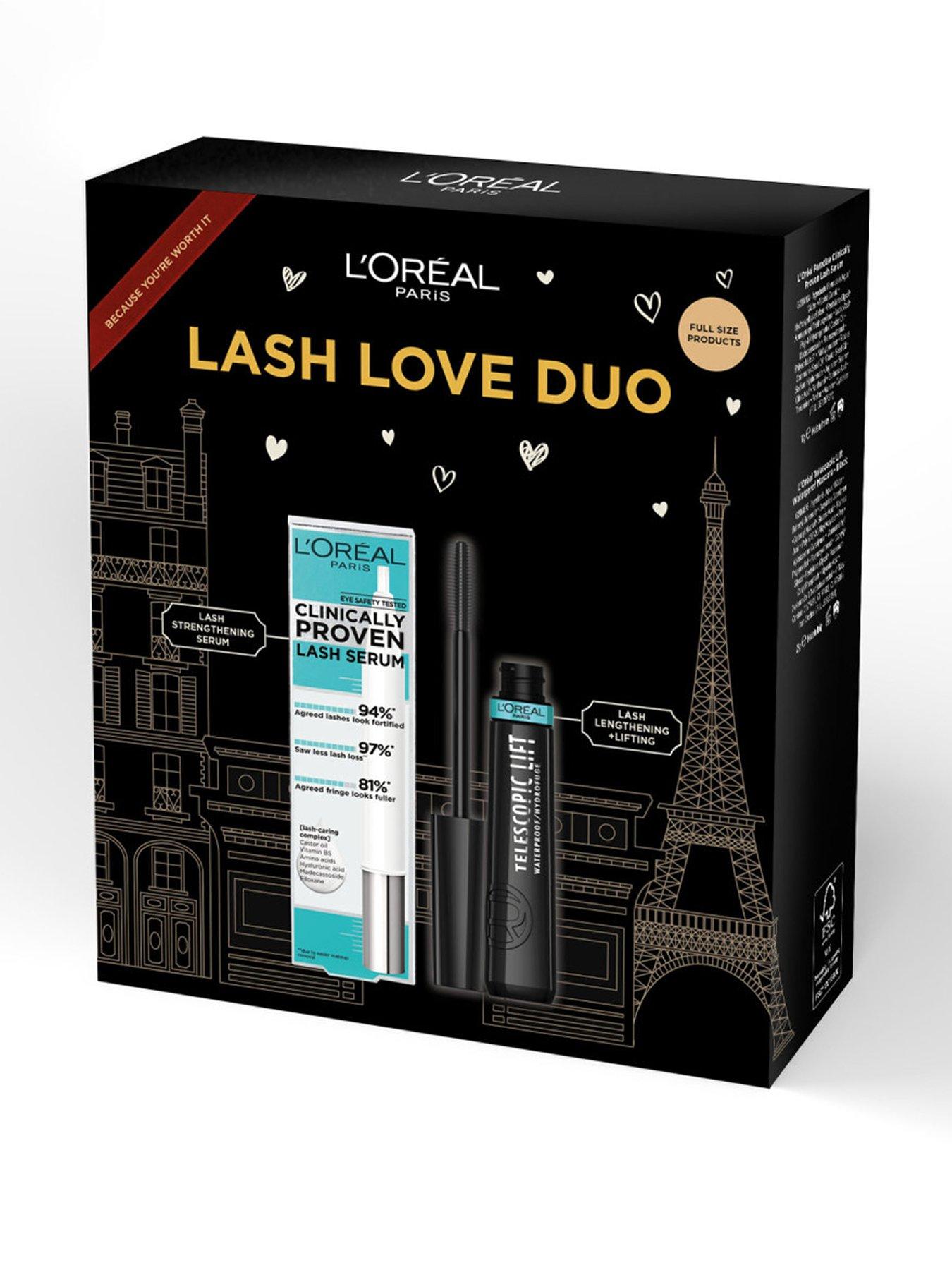 L'Oreal Paris Cosmetics Lash Love Duo Holiday Gift Set