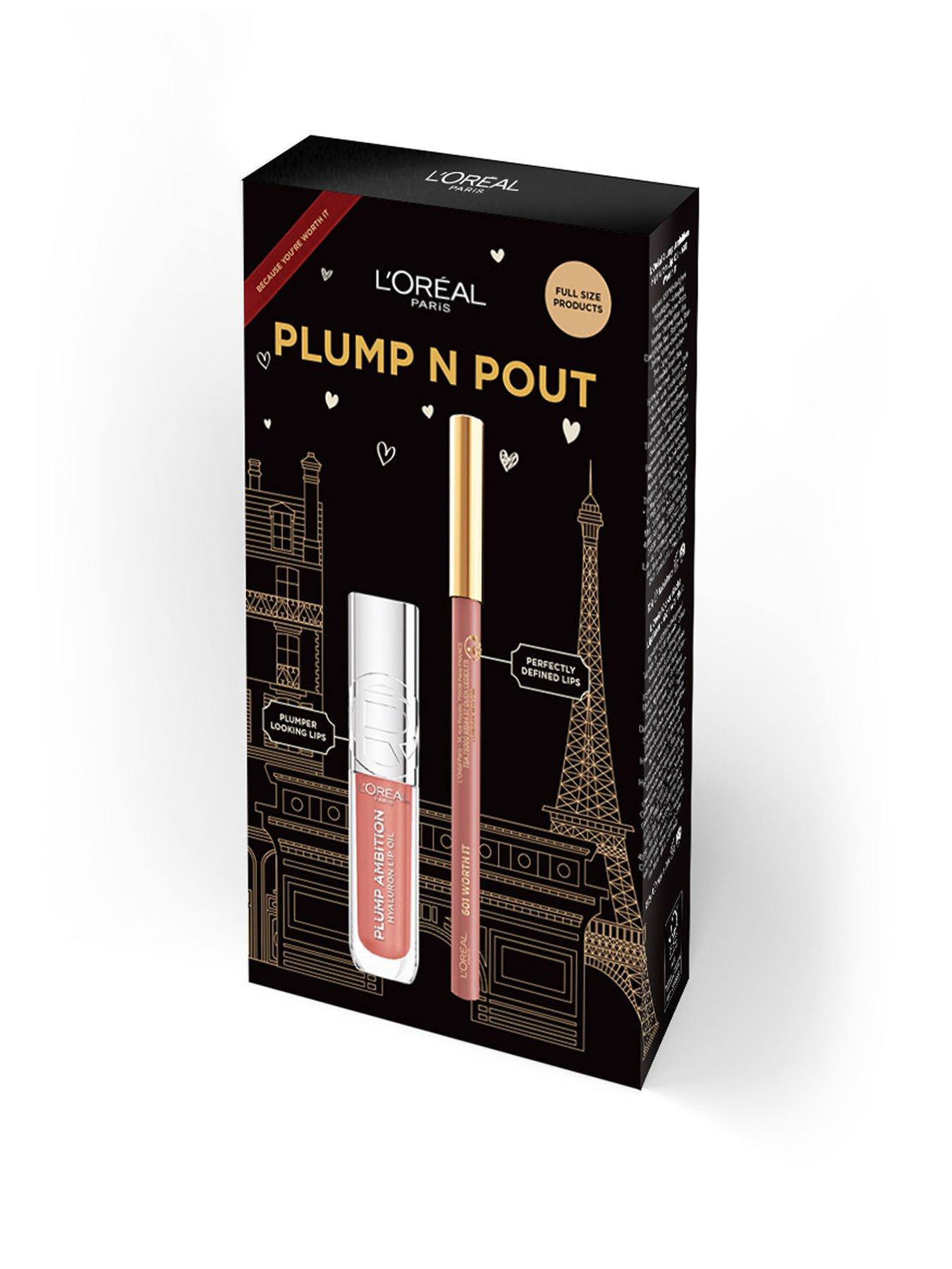 L'Oreal Paris Cosmetics Plump N Pout Holiday Gift Set