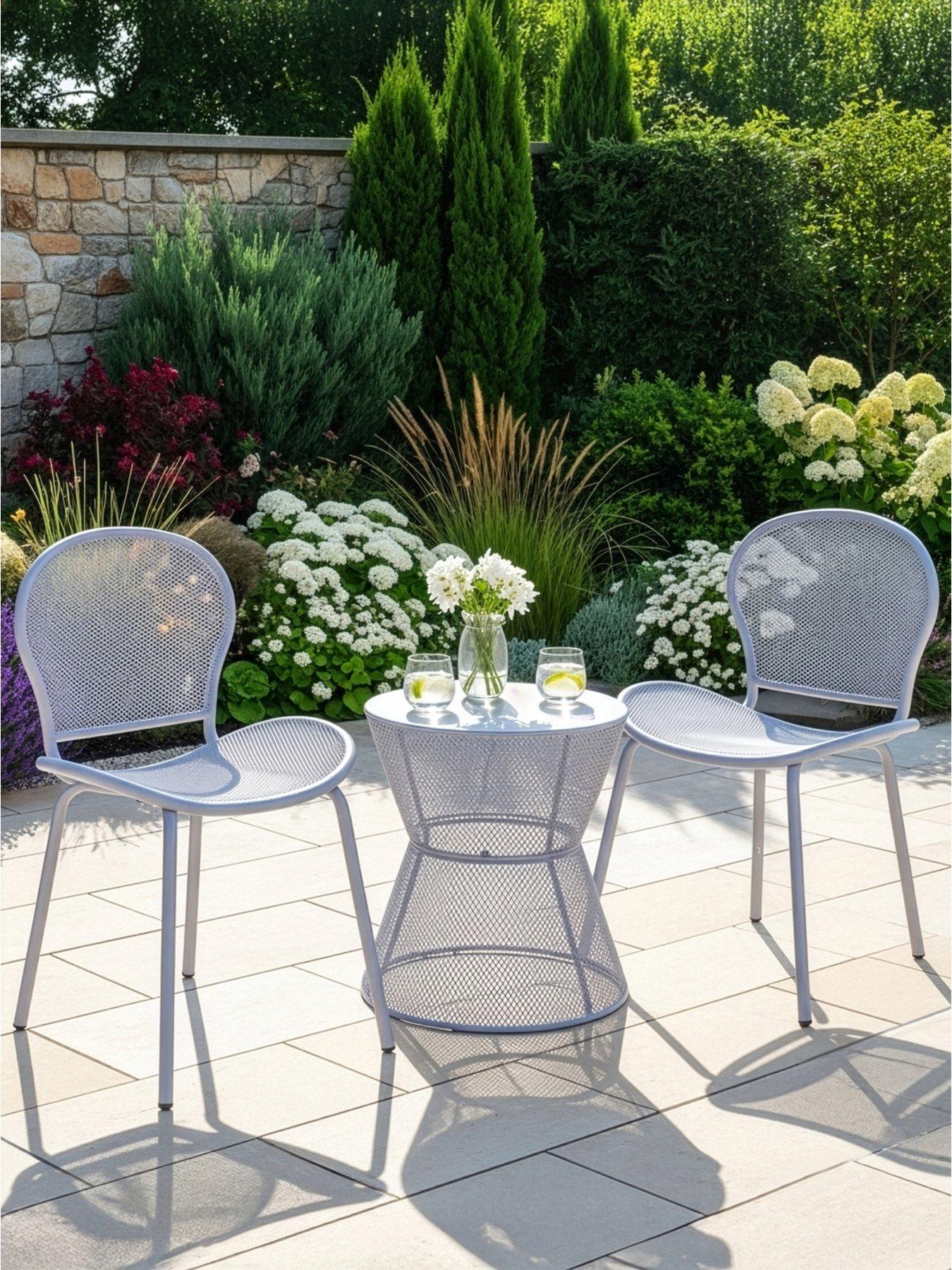 The Very Collection Fiji Bistro Set - Lilac