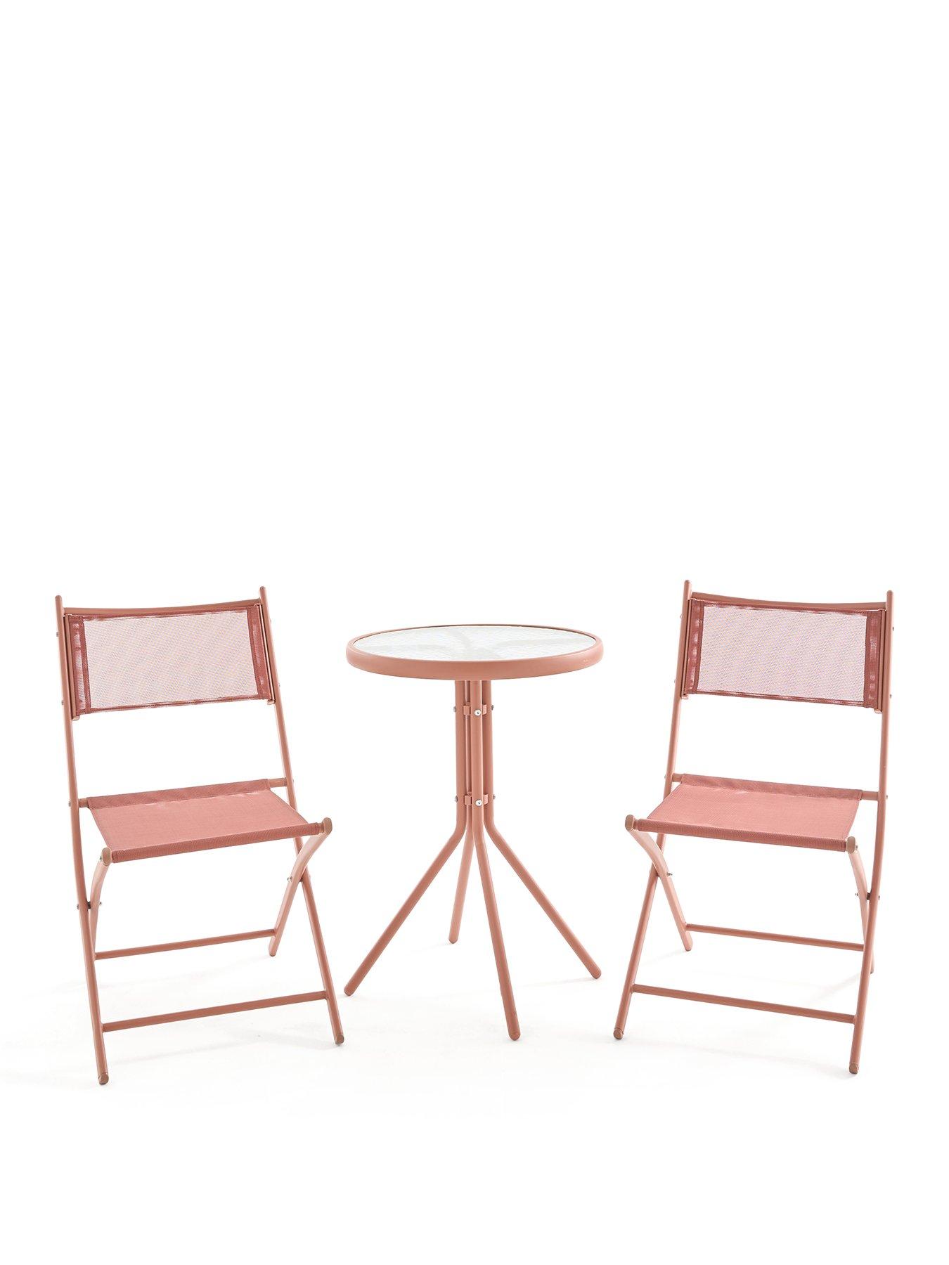 The Very Collection Hawaii 3 Piece Bistro Set- Clay