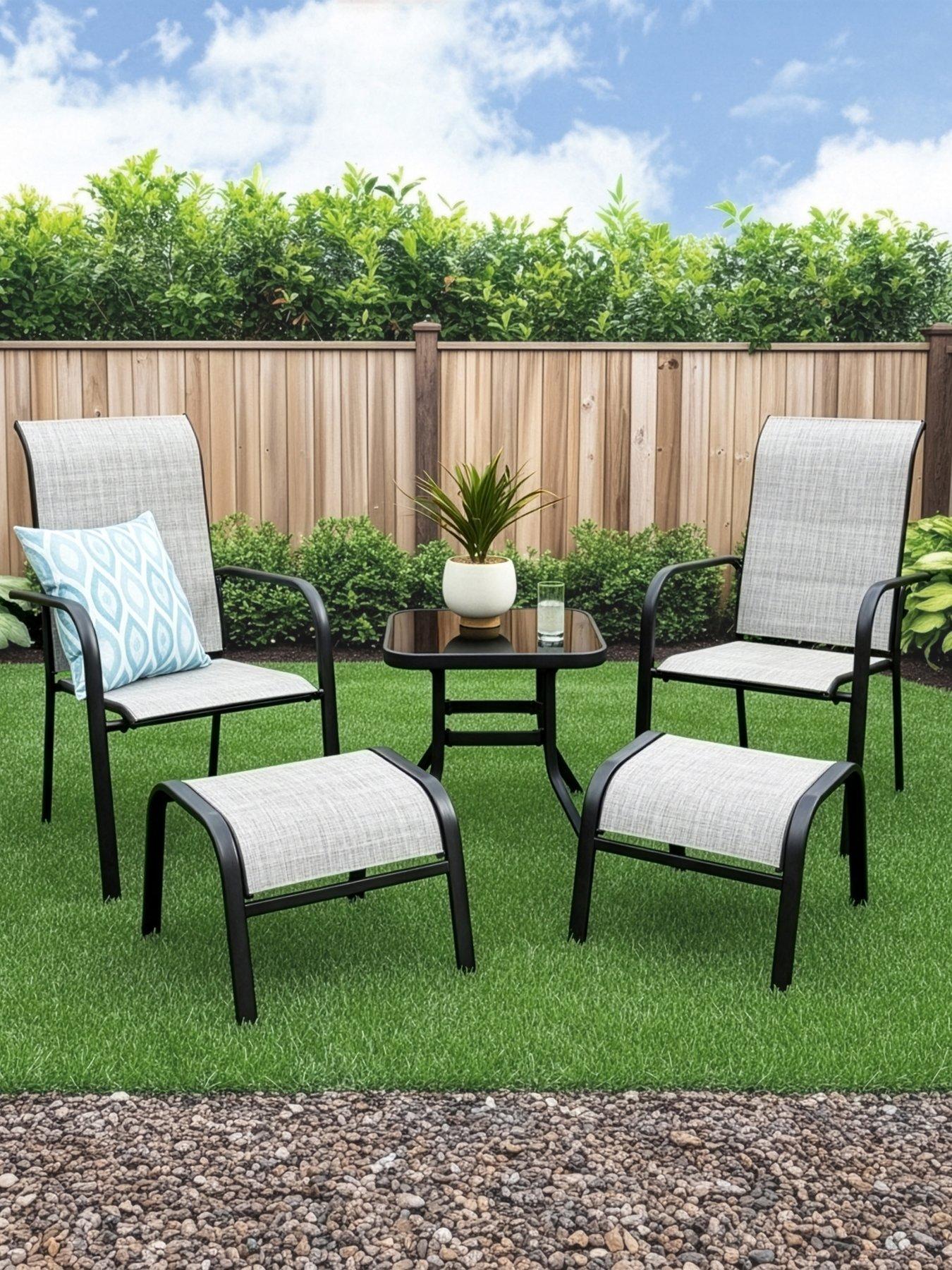 The Very Collection Miami 5 Piece Lounger Set