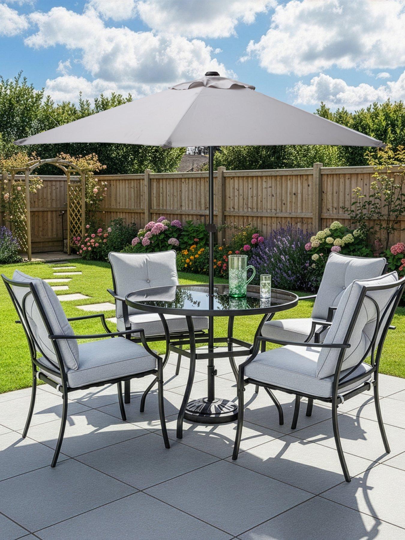 The Very Collection Seville 6 Piece Cushioned Dining Set