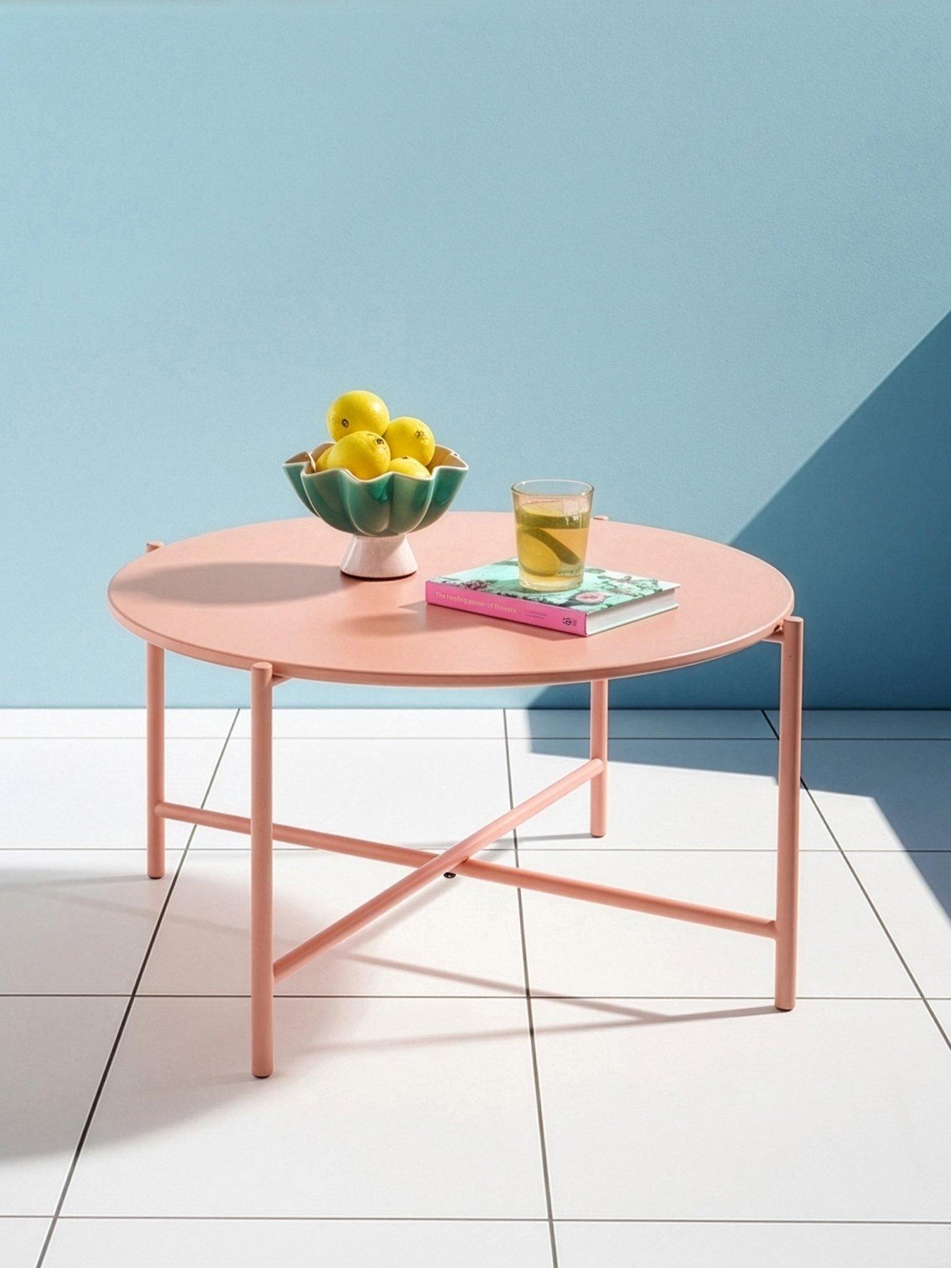 The Very Collection Palm Springs Table - Pink