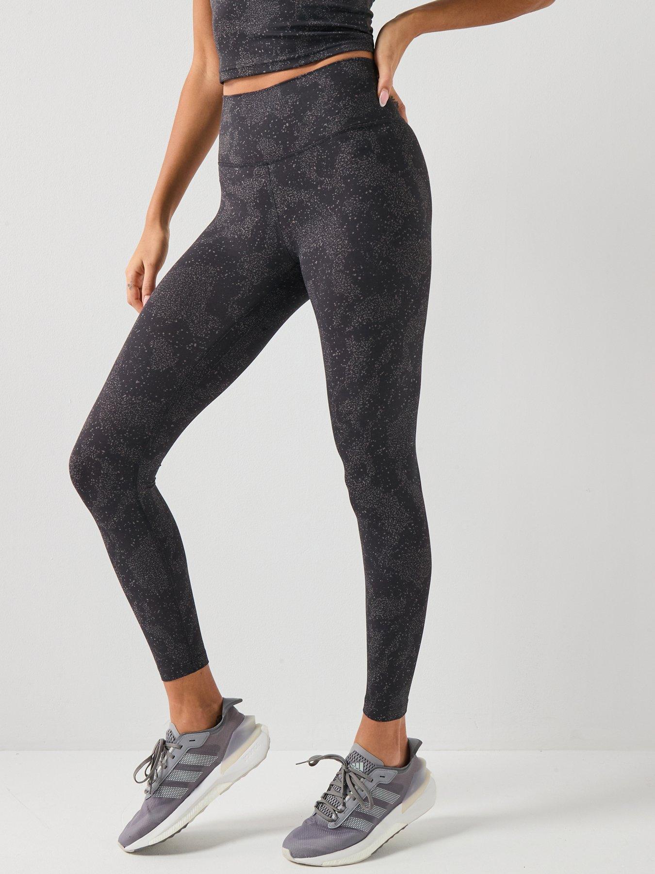  image of adidas-womens-training-motion-tights-grey