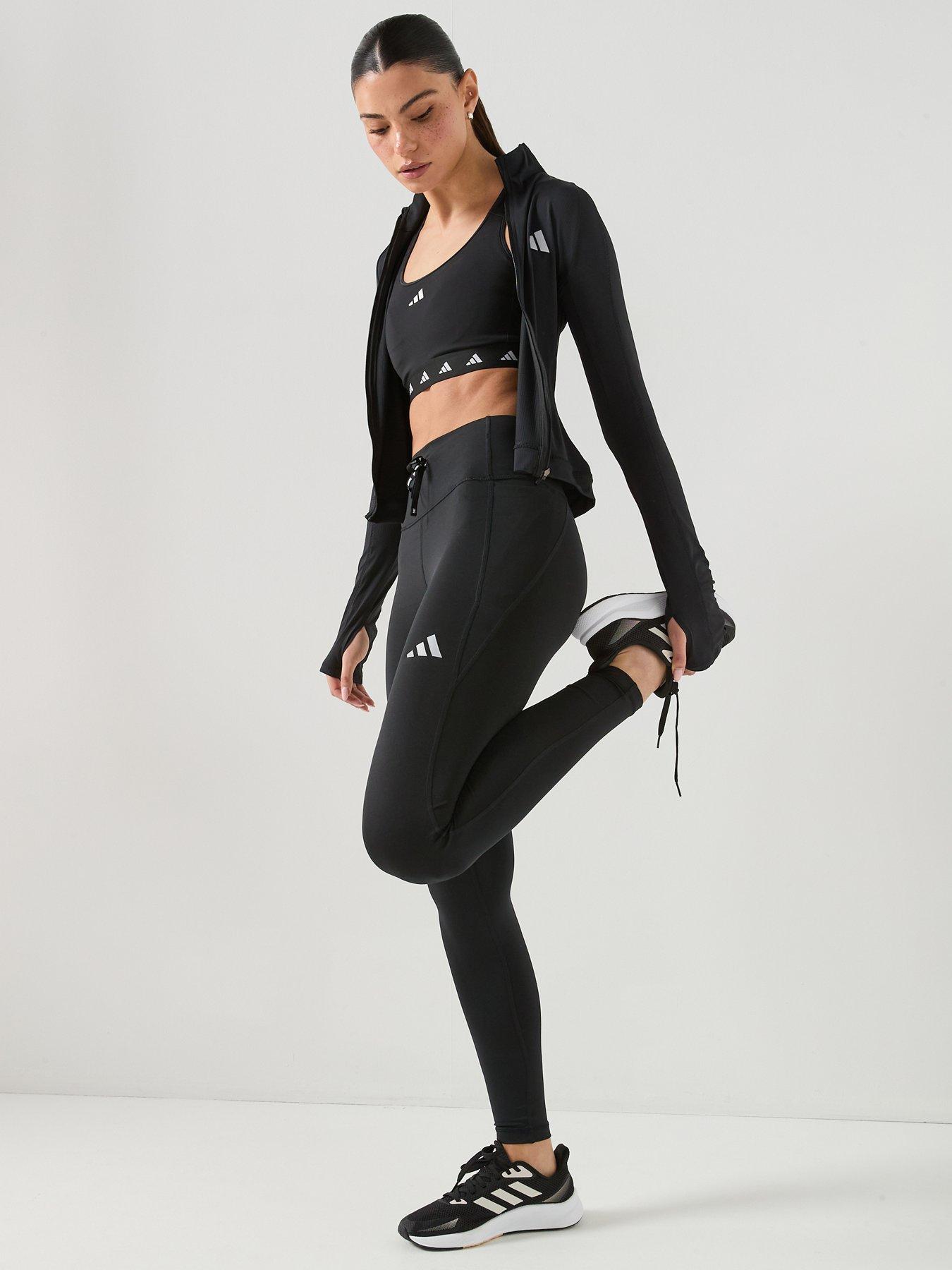 Image 3 of 7 of adidas Womens Running Adi365 Essentials Tights - Black