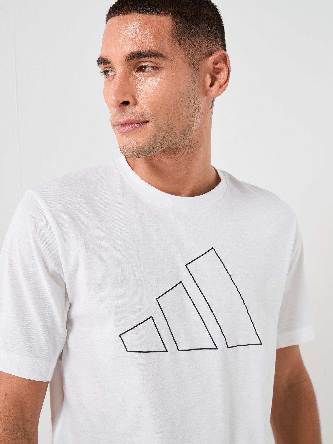  image of adidas-mens-training-workout-essentials-t-shirt-white