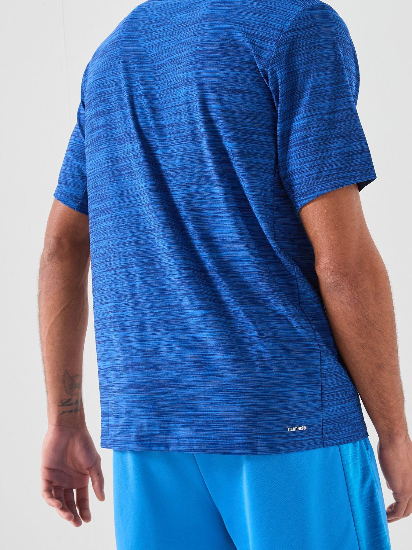  image of adidas-mens-training-workout-essentials-t-shirt-blue