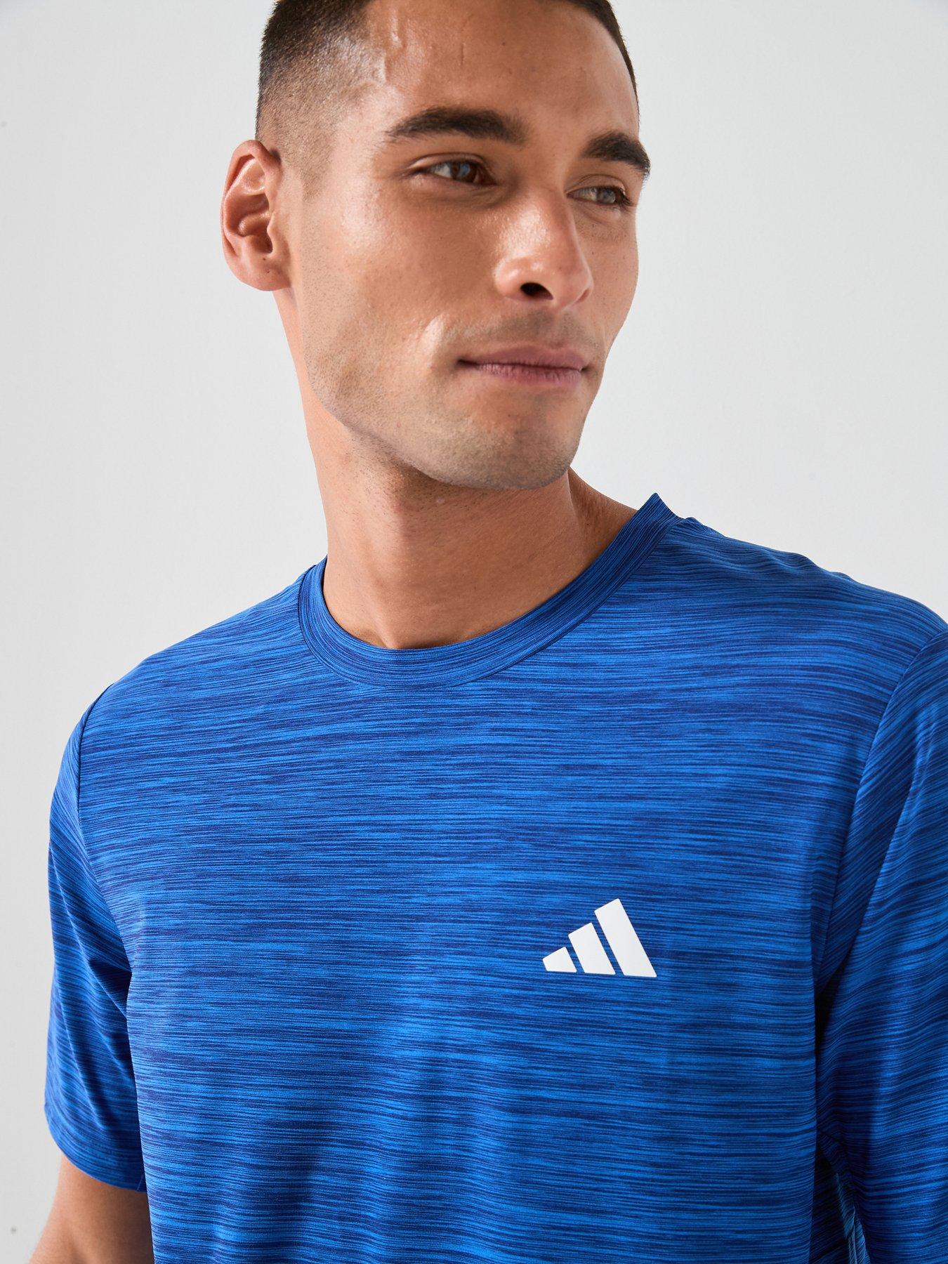  image of adidas-mens-training-workout-essentials-t-shirt-blue