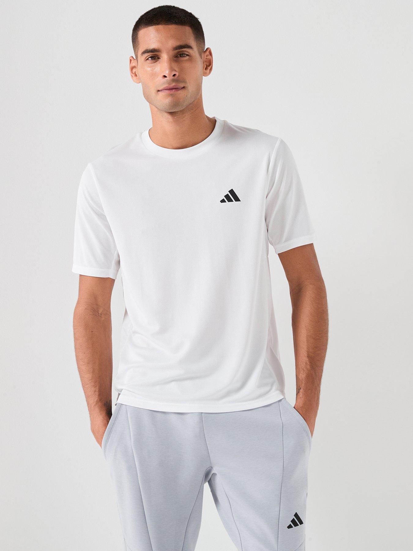 image of adidas-mens-training-workout-essentials-t-shirt-white