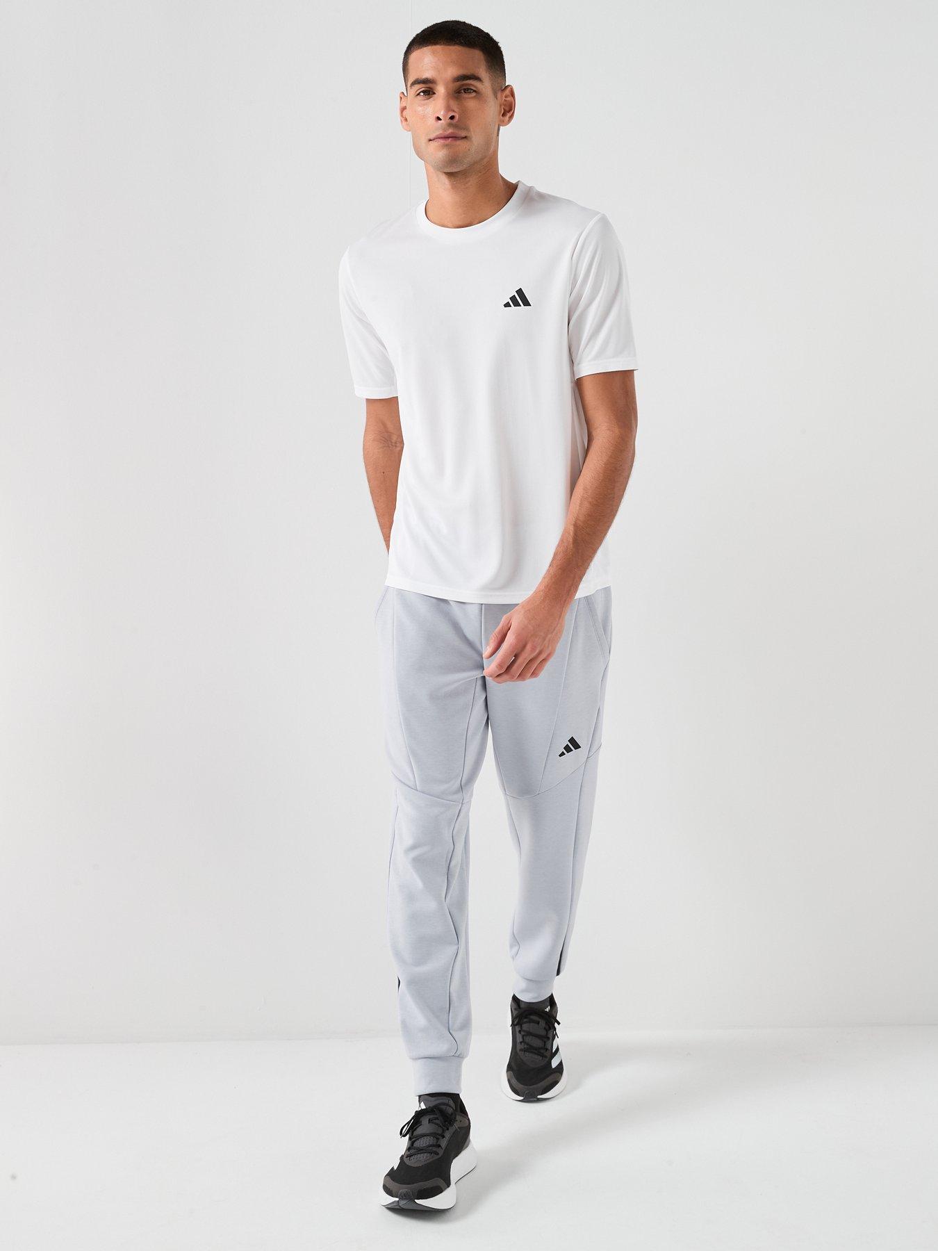  image of adidas-mens-training-workout-essentials-t-shirt-white