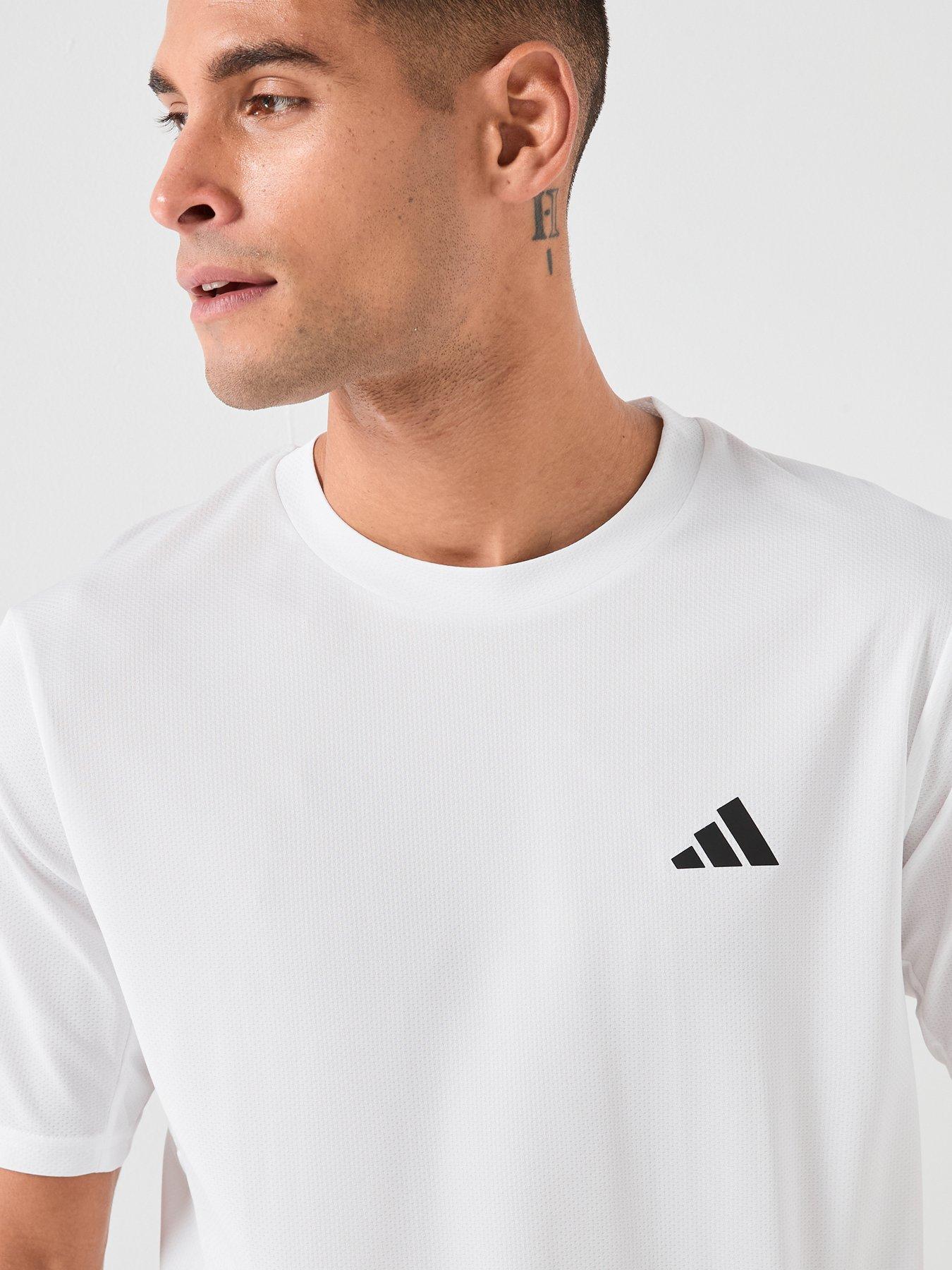  image of adidas-mens-training-workout-essentials-t-shirt-white
