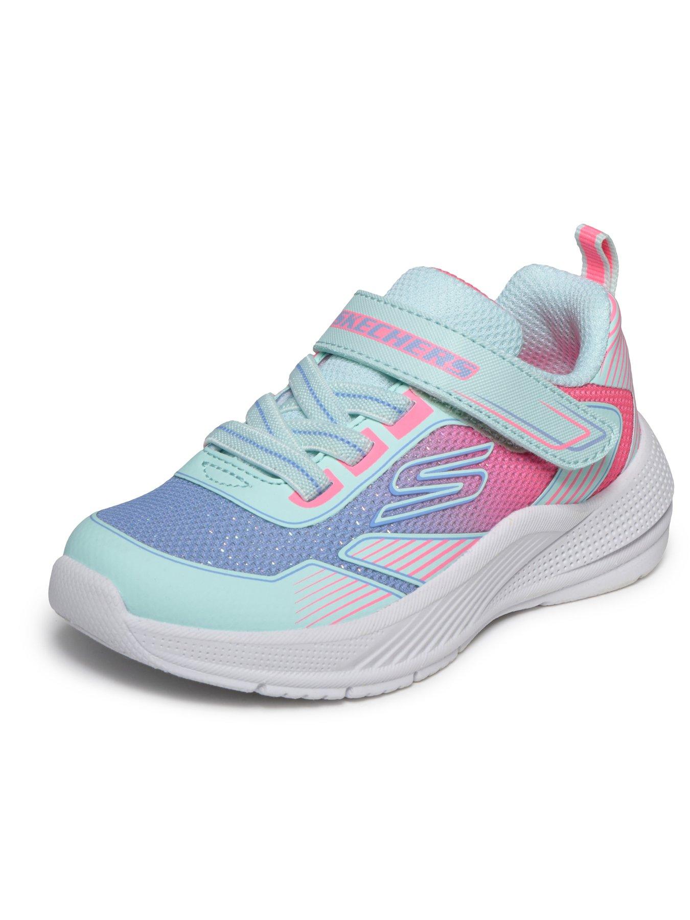 Image 6 of 6 of Skechers Microspec Advance Oasis Point Trainer - Aqua