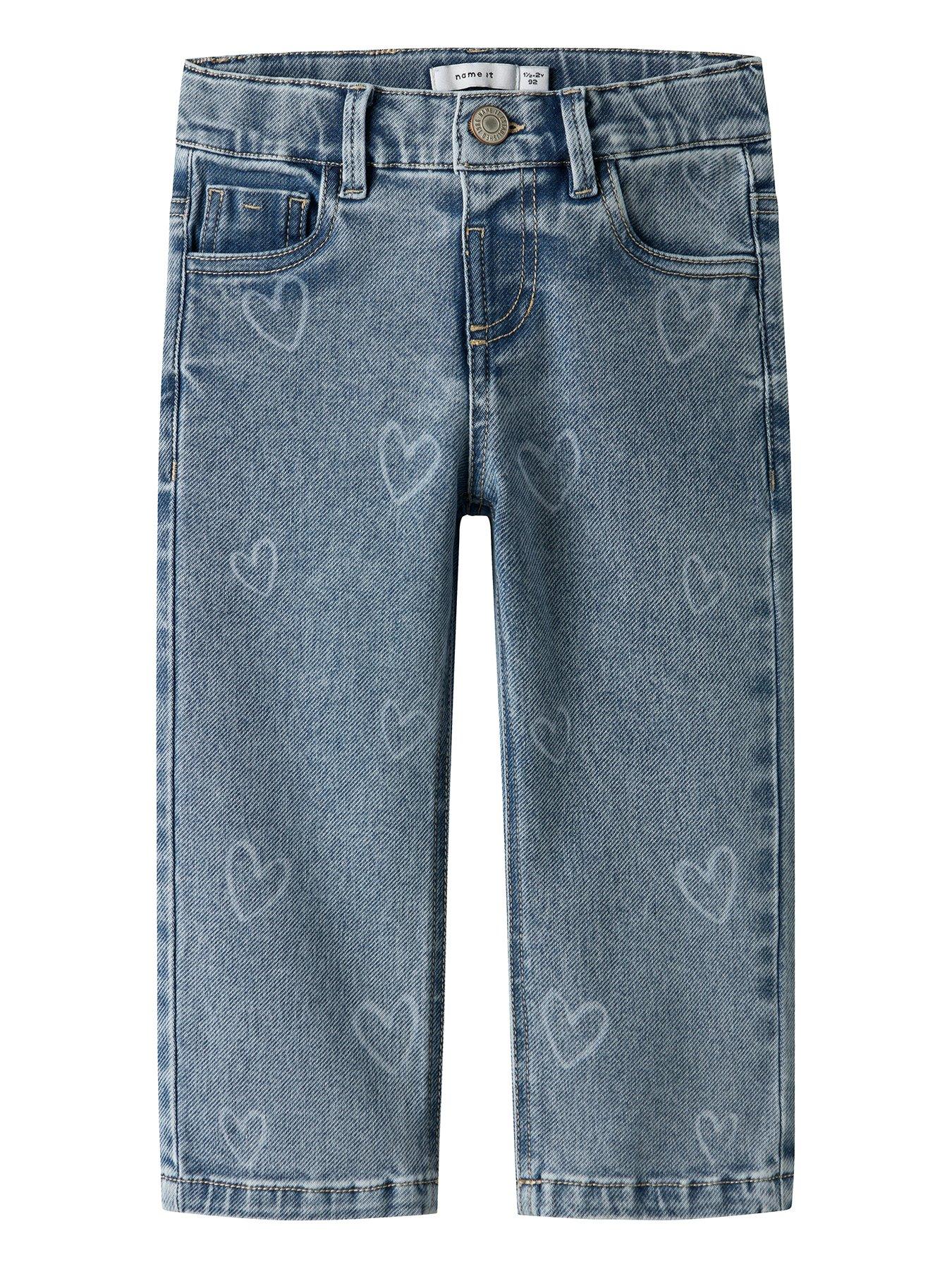 name-it-mini-girls-heart-straight-jeans-blue