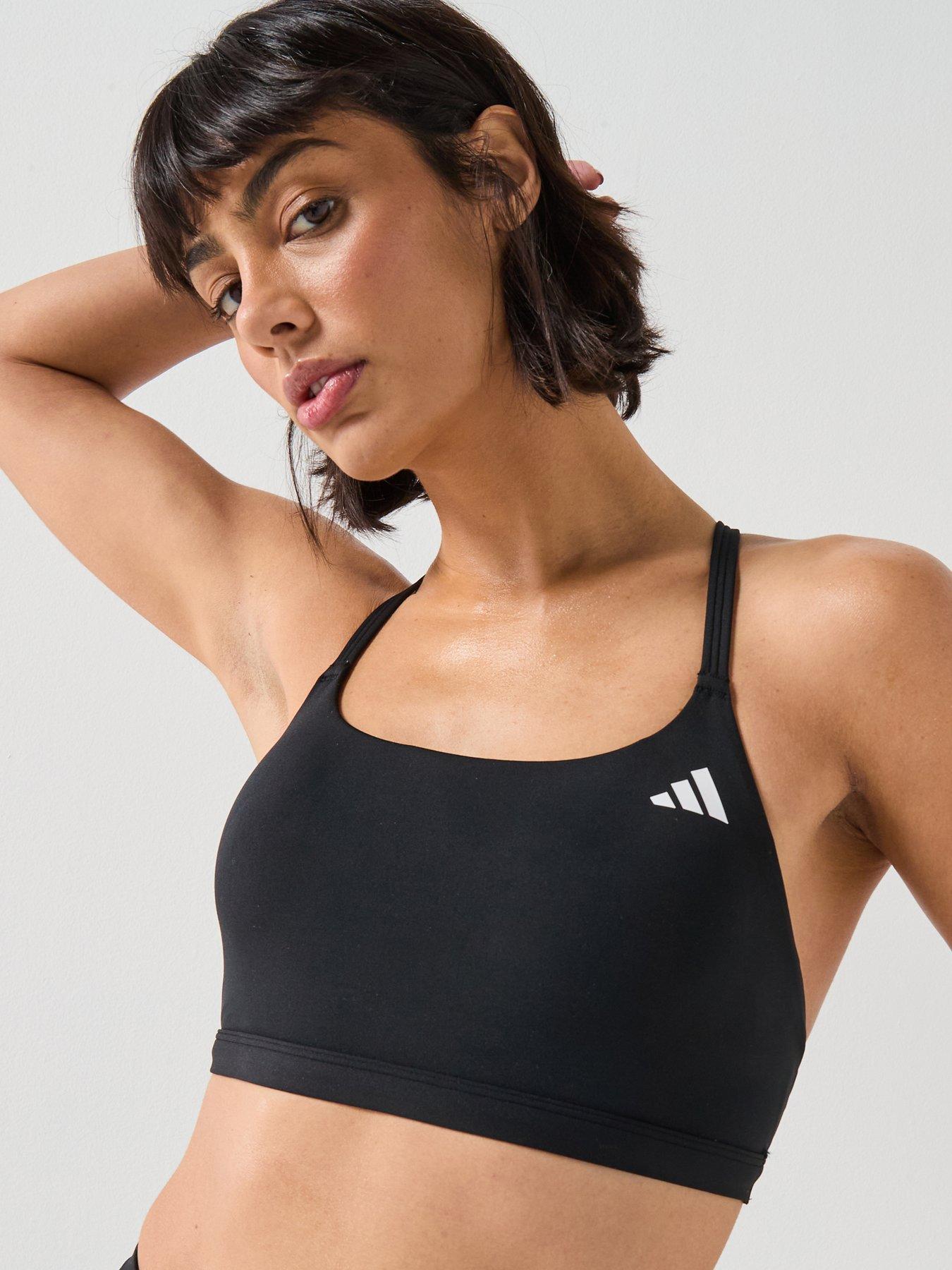  image of adidas-womens-training-workout-essentials-light-support-bra-black