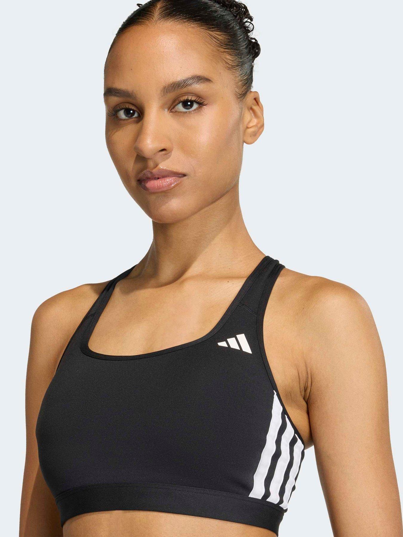  image of adidas-womens-training-workout-essentials-medium-support-bra-black