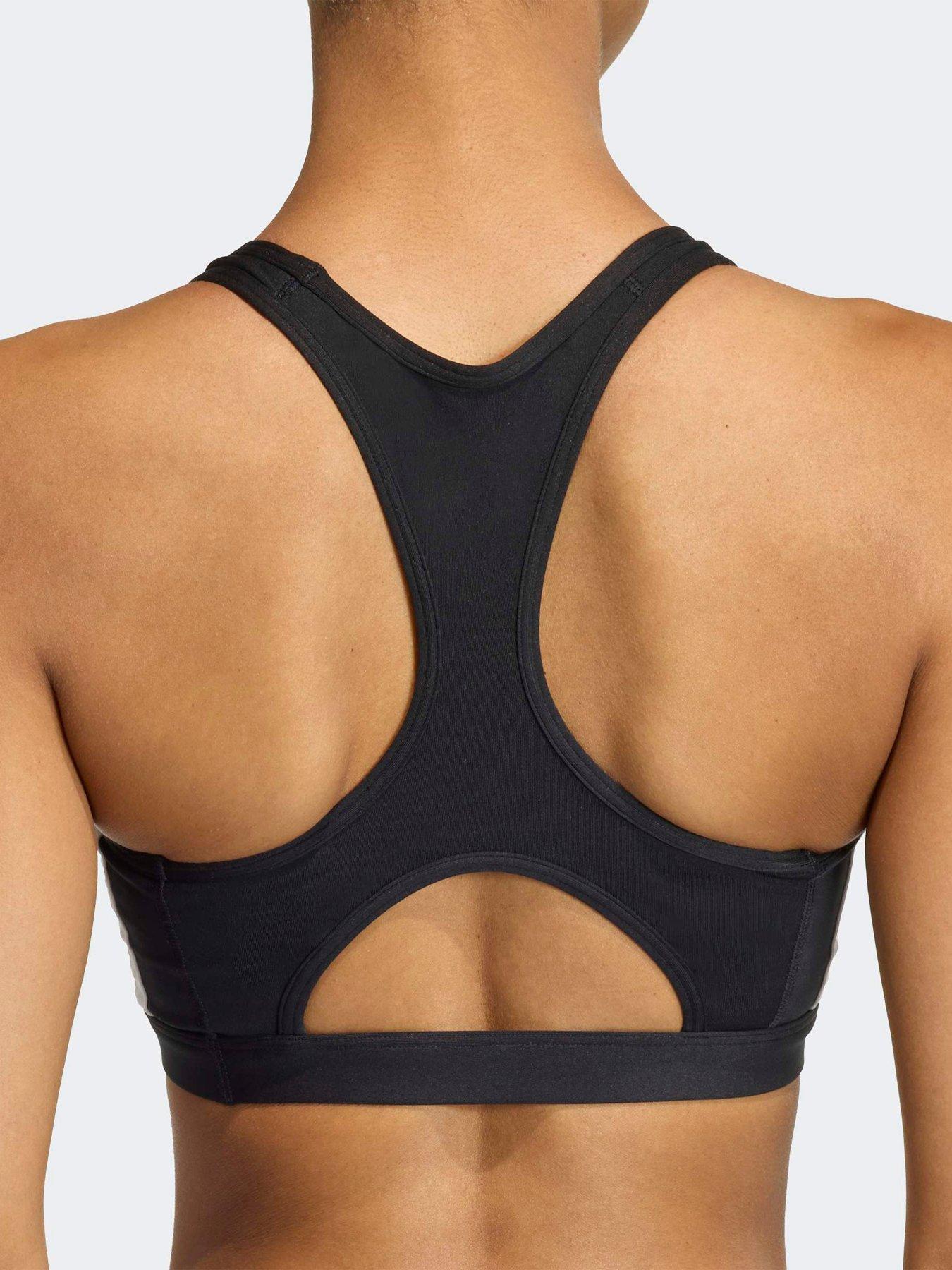  image of adidas-womens-training-workout-essentials-medium-support-bra-black