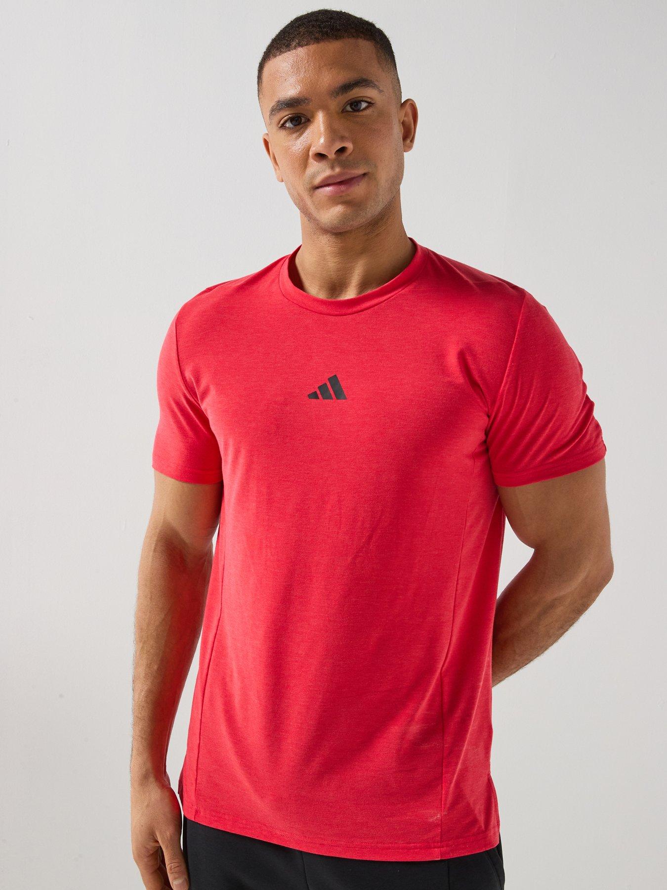 adidas-mens-training-d4t-t-shirt-red