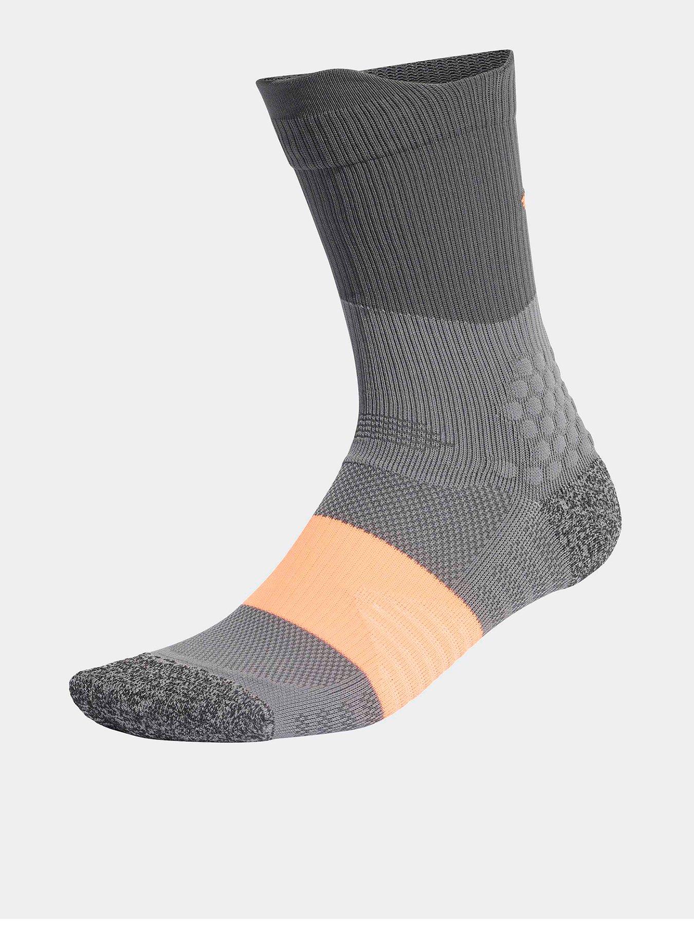 adidas Unisex Running Boost Socks - Grey