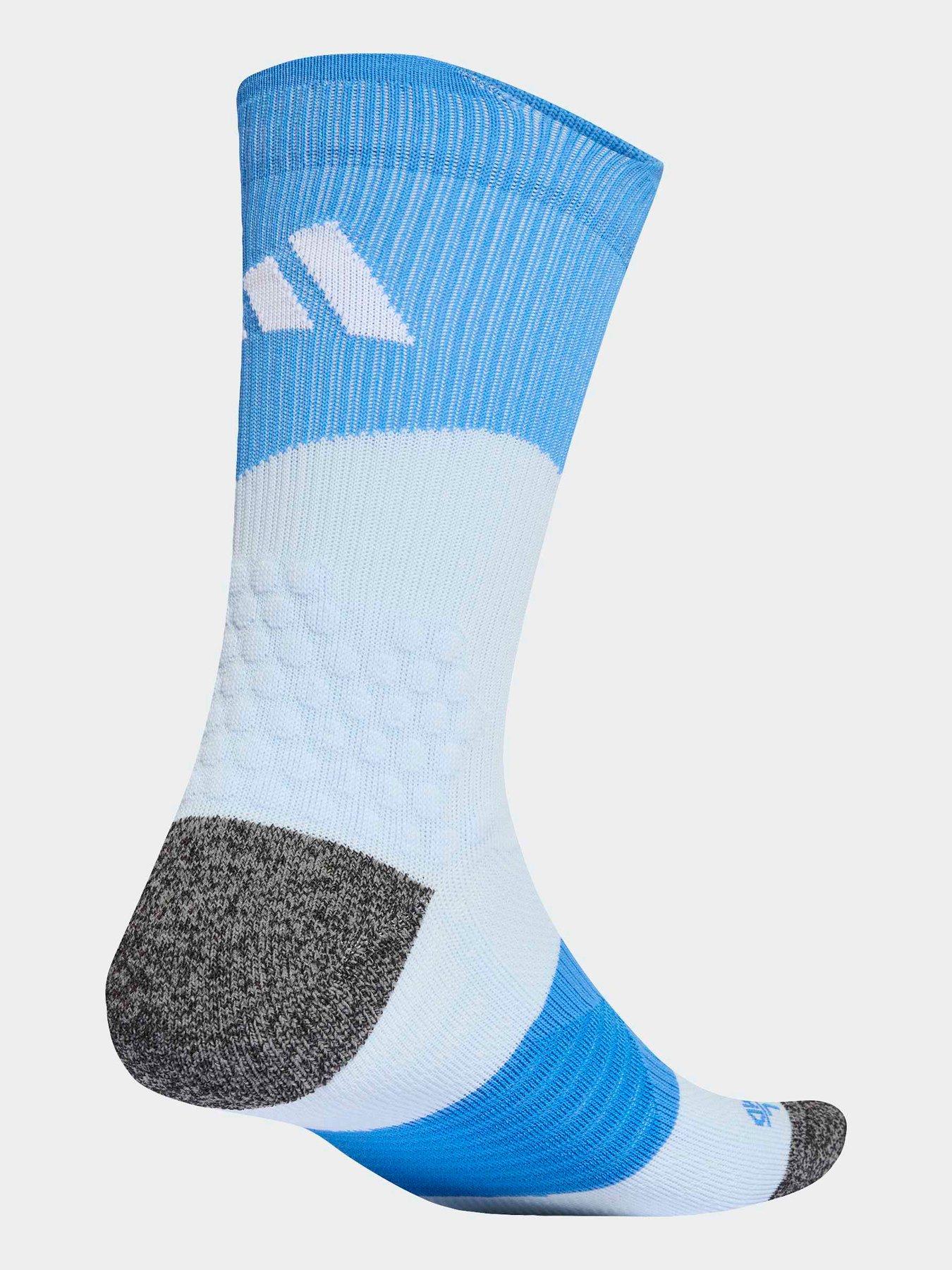  image of adidas-unisex-running-boost-socks-blue