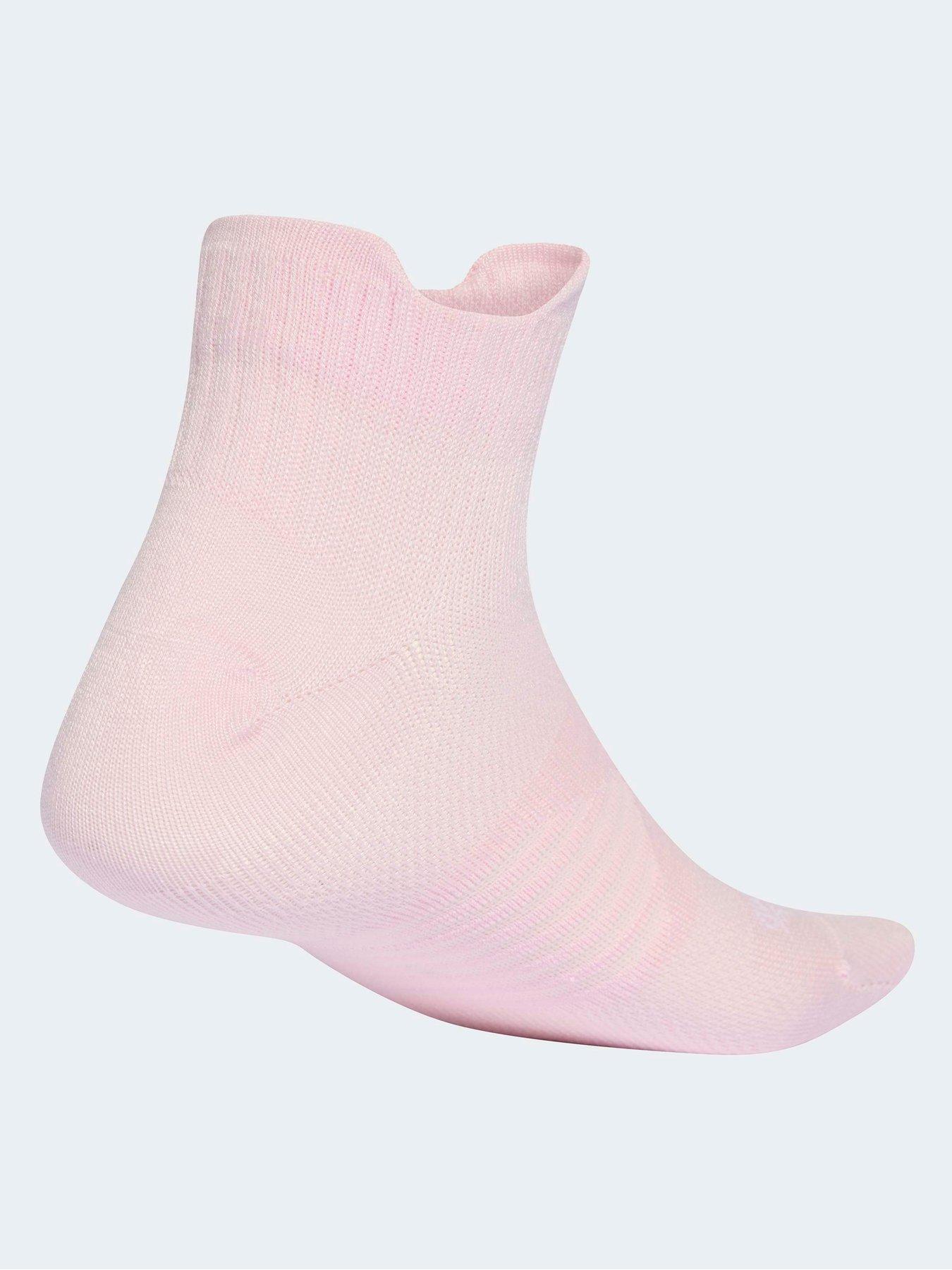  image of adidas-unisex-running-light-socks-pink