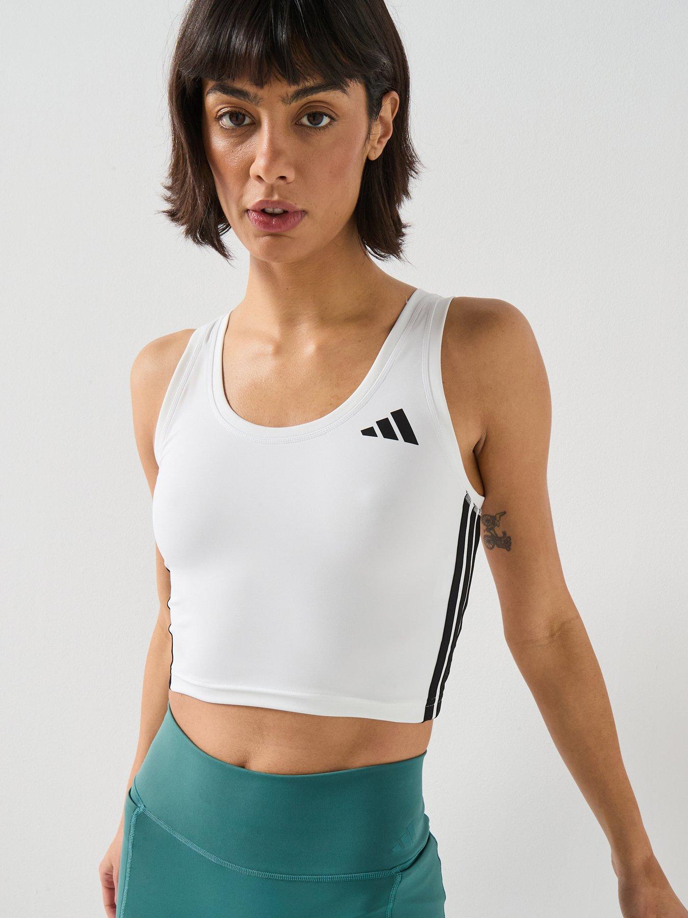  image of adidas-womens-training-workout-essentials-tank-top-white
