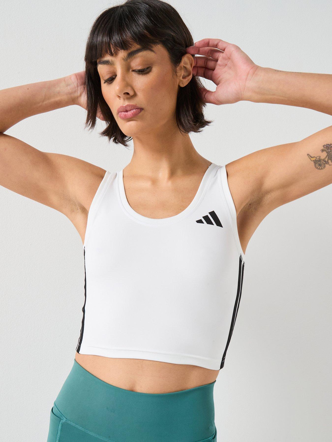  image of adidas-womens-training-workout-essentials-tank-top-white