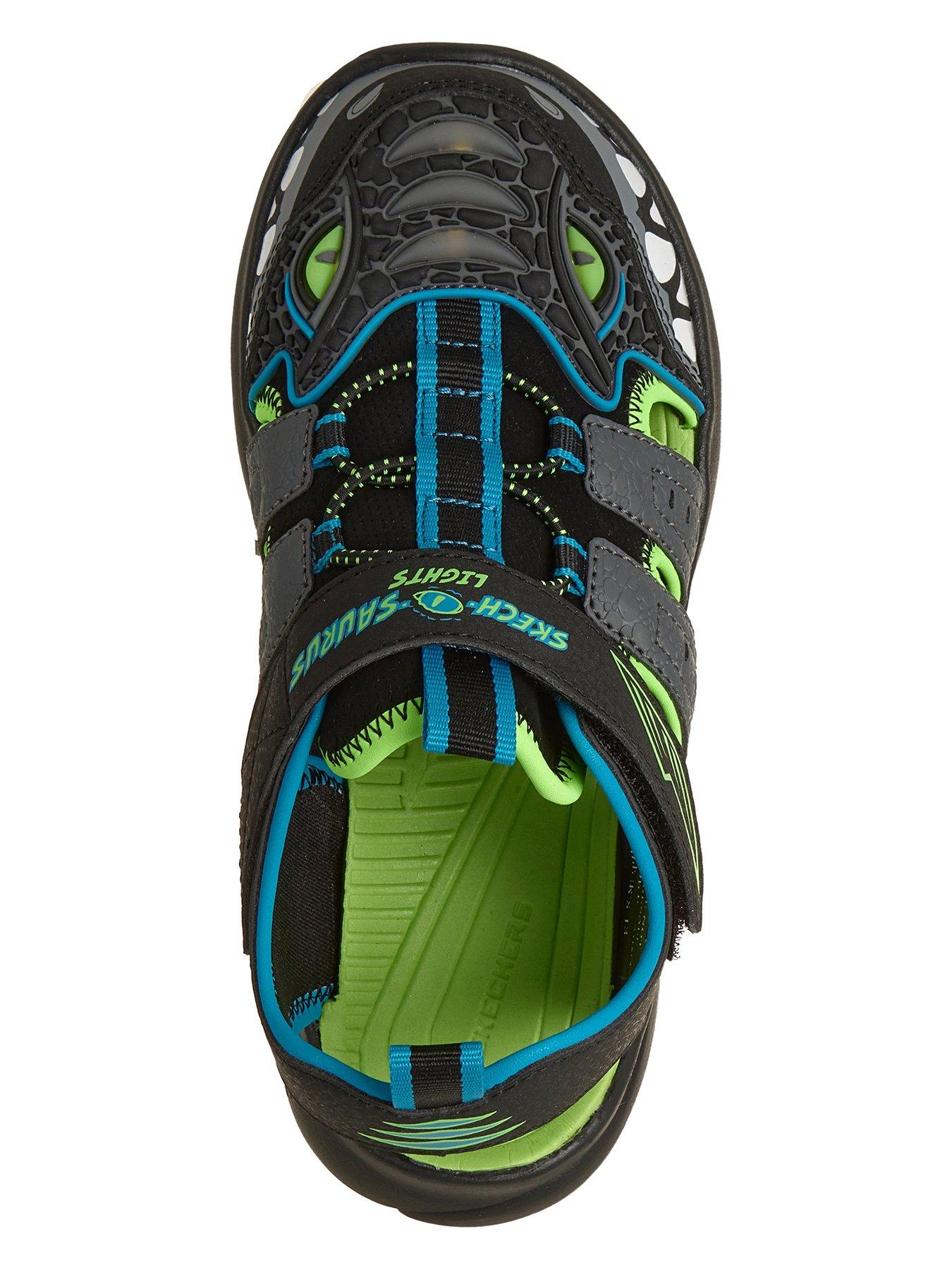 Image 3 of 5 of Skechers Kids Razor Splash - Raptor Quest Sandal - Black