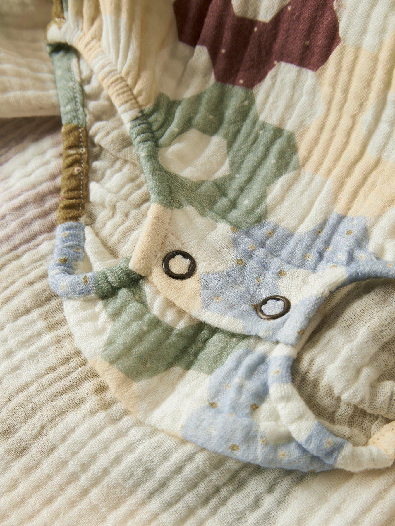 Image 5 of 5 of Lil Atelier Baby Girls Sibling Long Sleeve Floral Body Dress - Multi